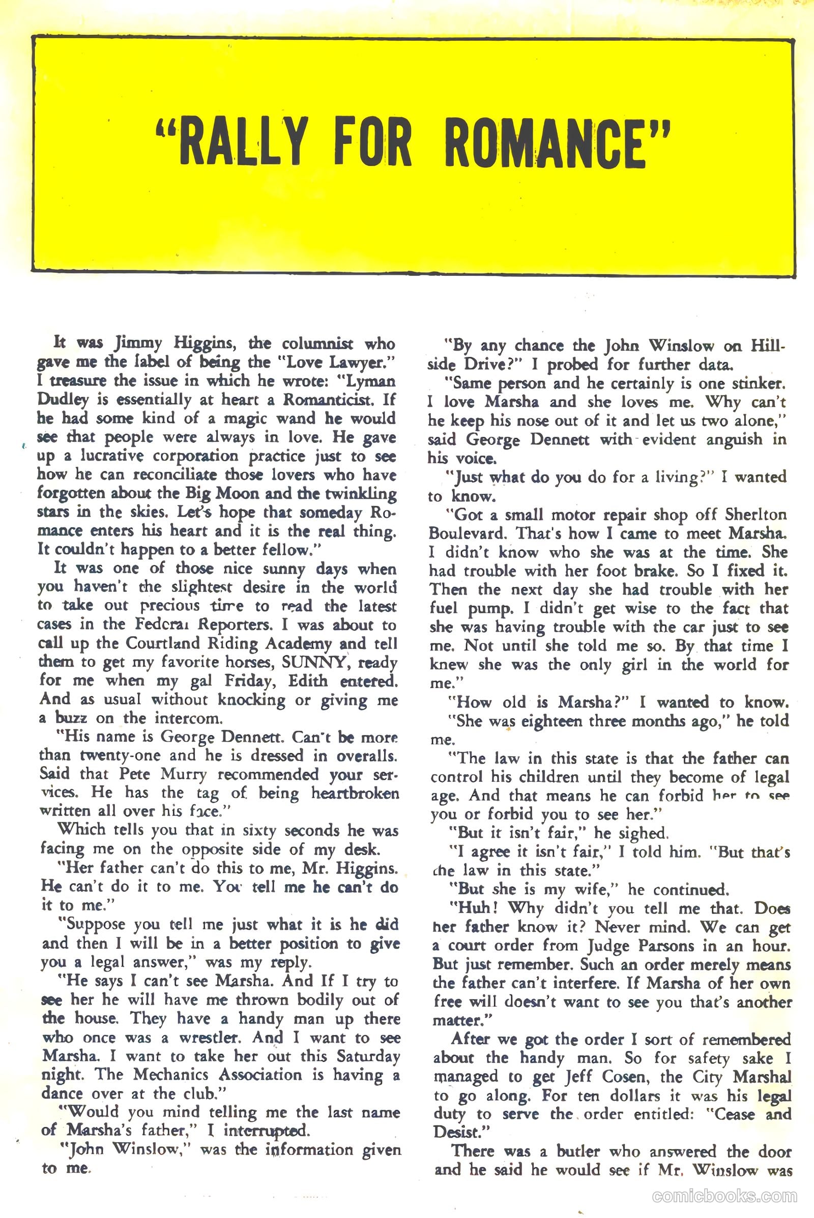 Romantic Secrets #47 (1963) — page 20 of 36