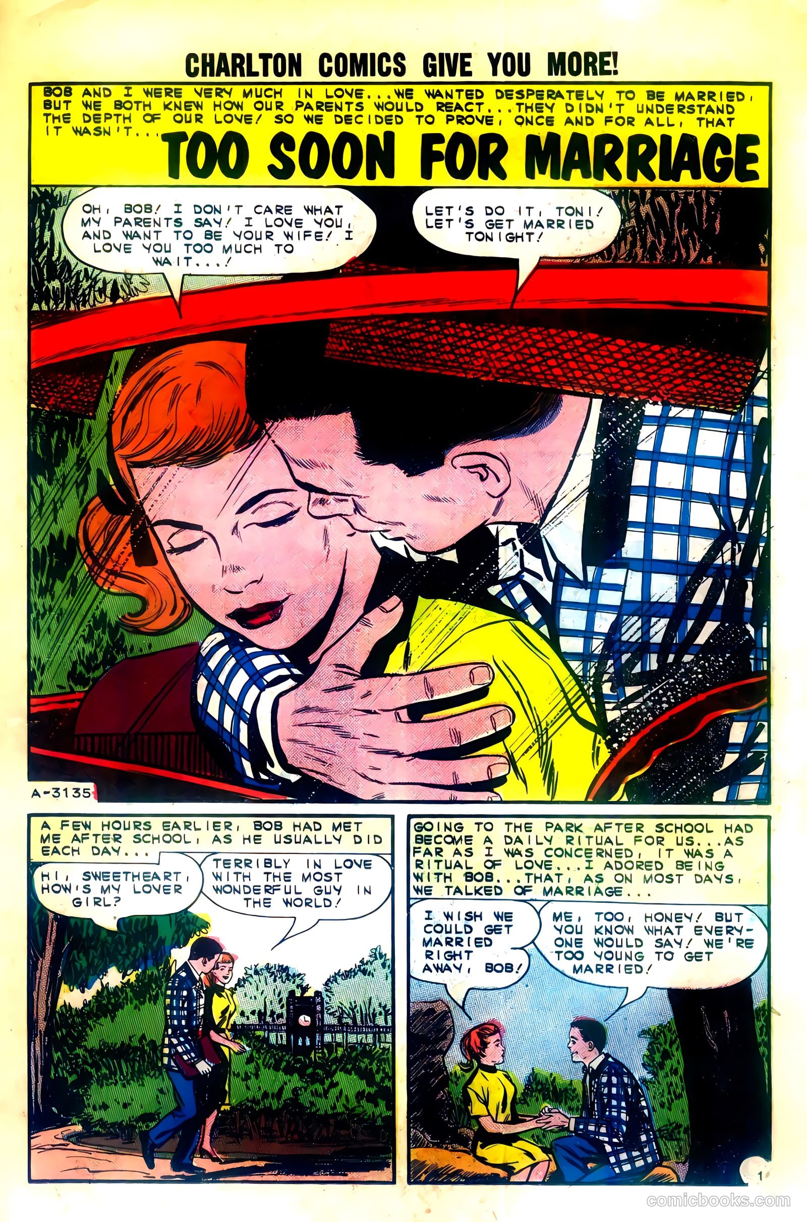 Romantic Secrets #47 (1963) — page 23 of 36
