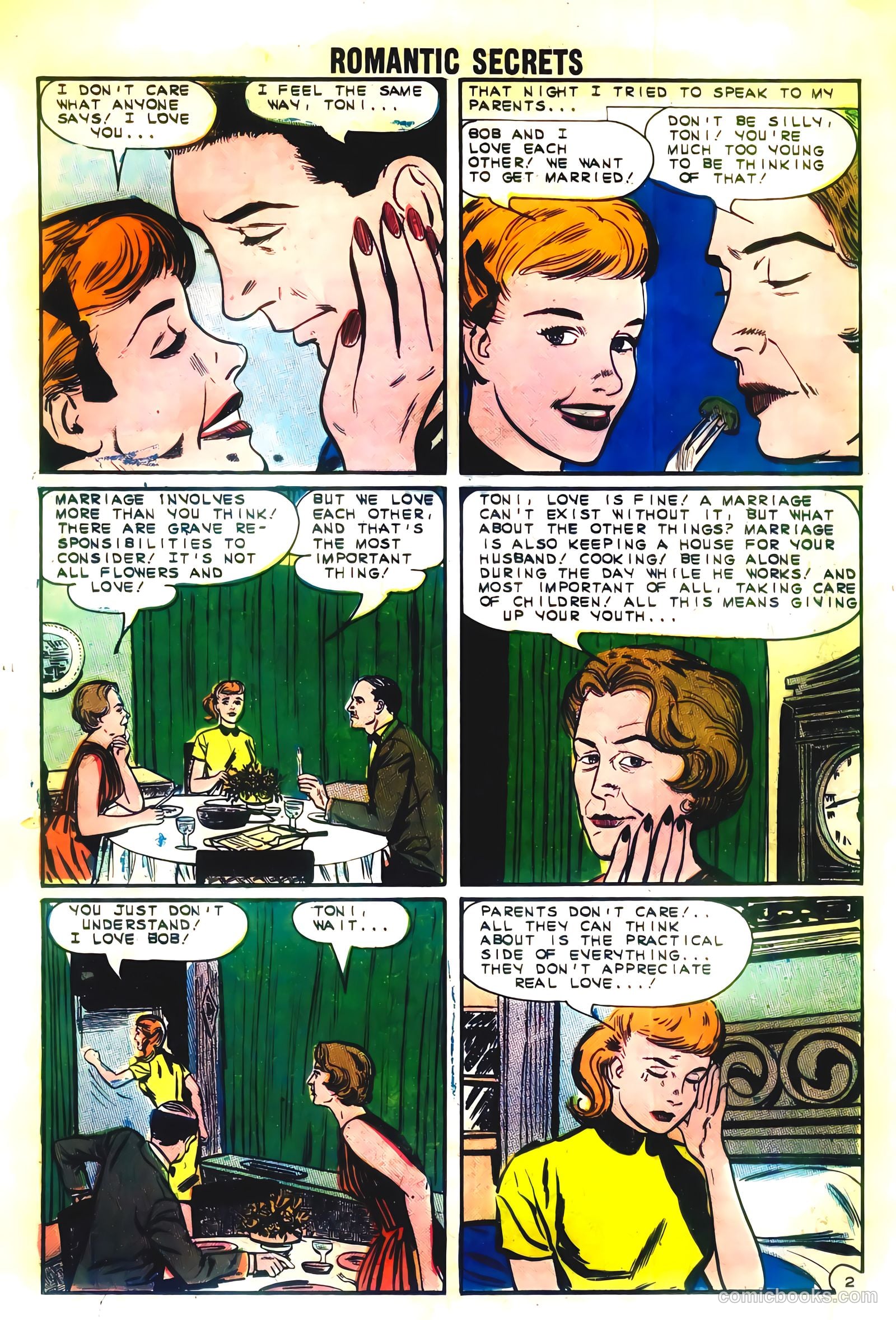 Romantic Secrets #47 (1963) — page 24 of 36