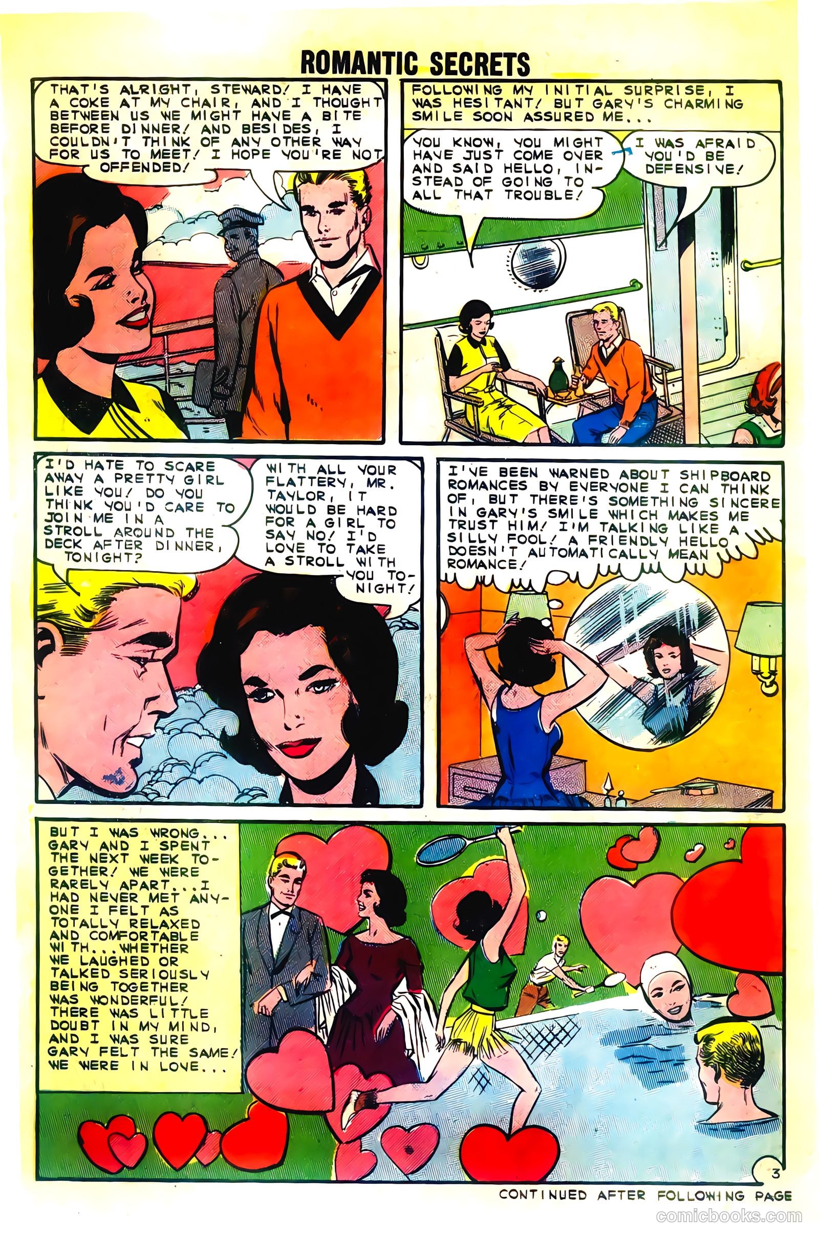 Romantic Secrets #47 (1963) — page 30 of 36