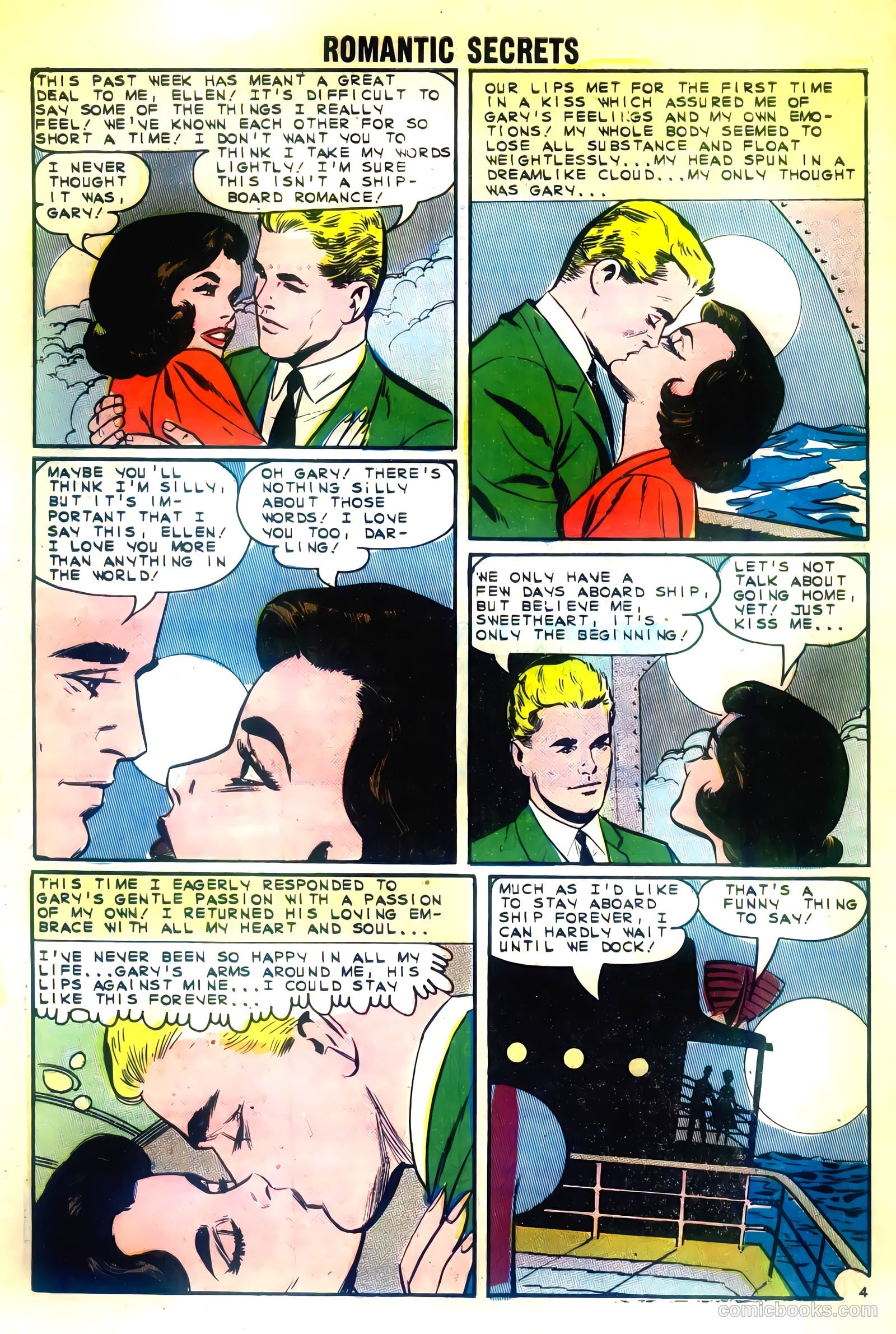 Romantic Secrets #47 (1963) — page 32 of 36