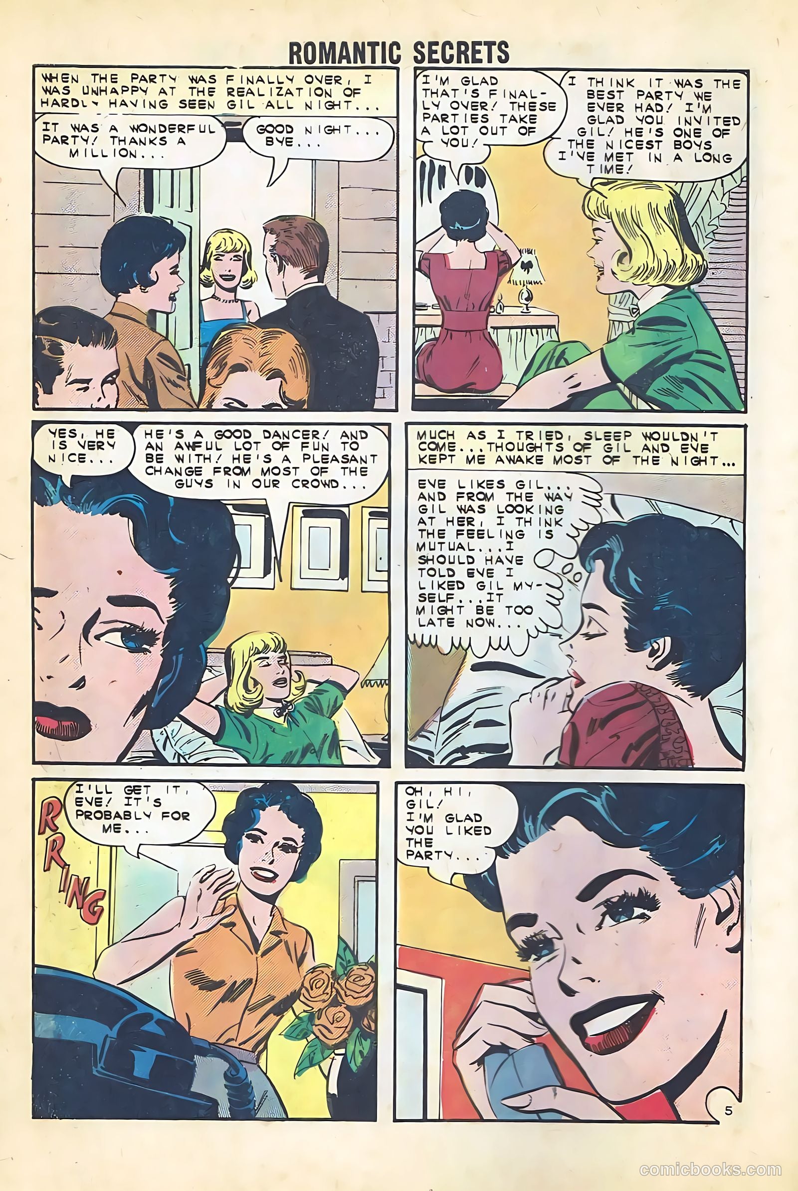 Romantic Secrets #48 (1964) — page 8 of 36