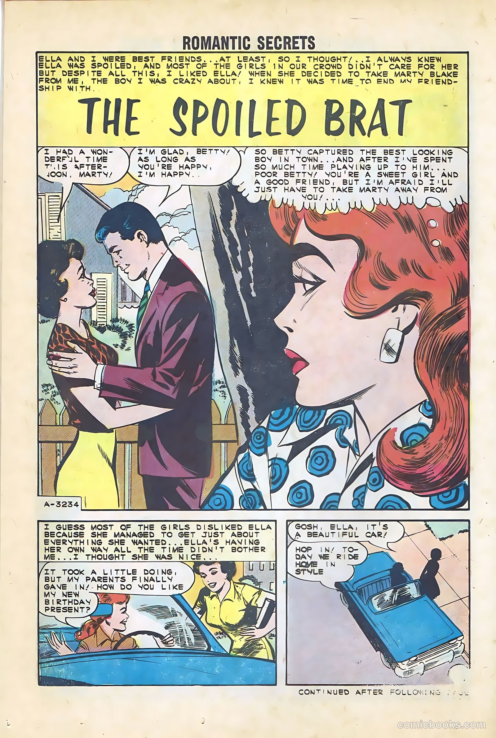 Romantic Secrets #48 (1964) — page 14 of 36
