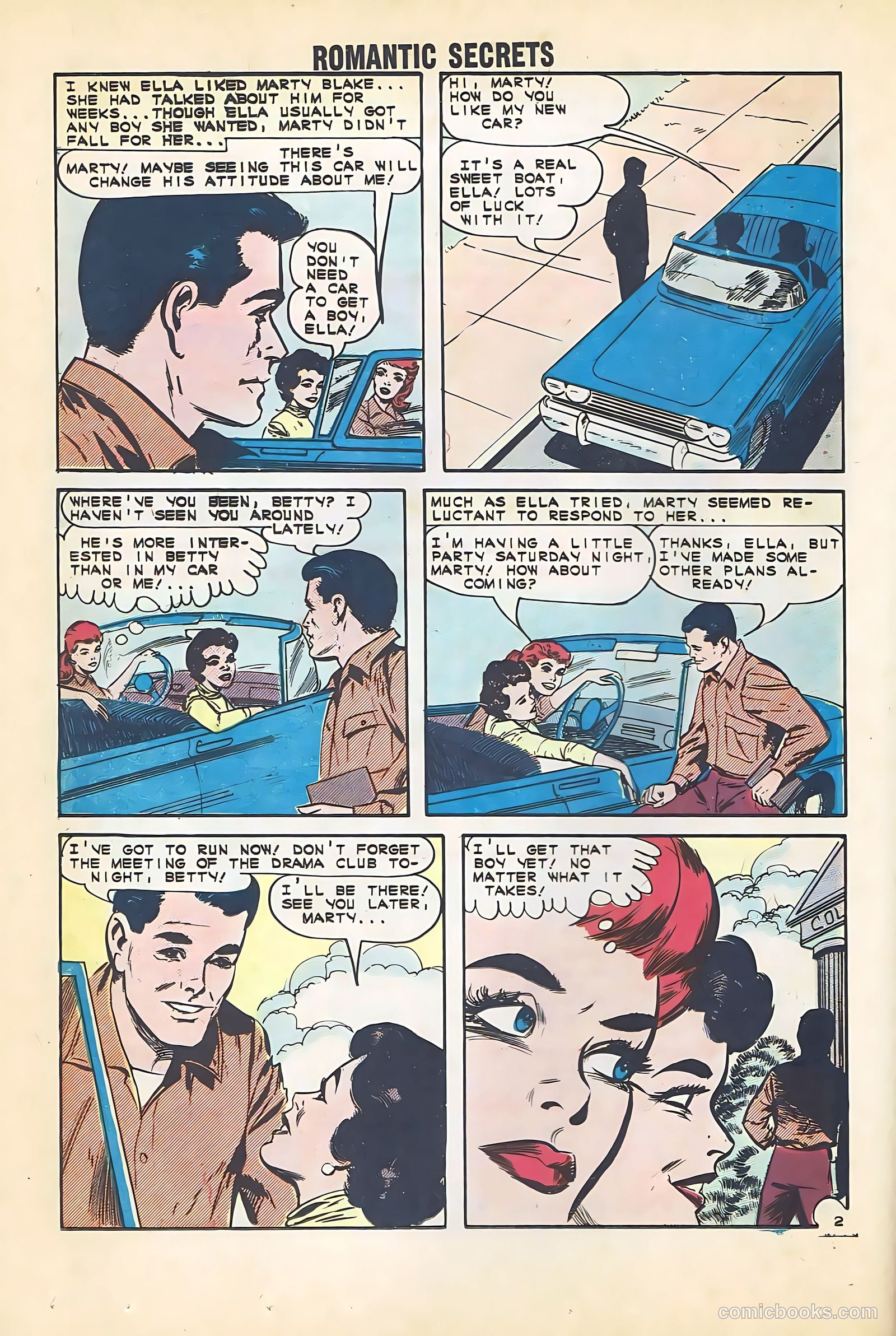 Romantic Secrets #48 (1964) — page 16 of 36