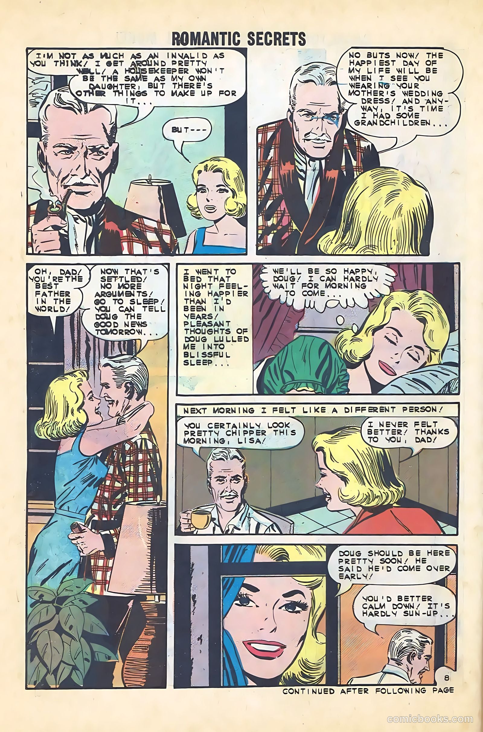 Romantic Secrets #48 (1964) — page 30 of 36