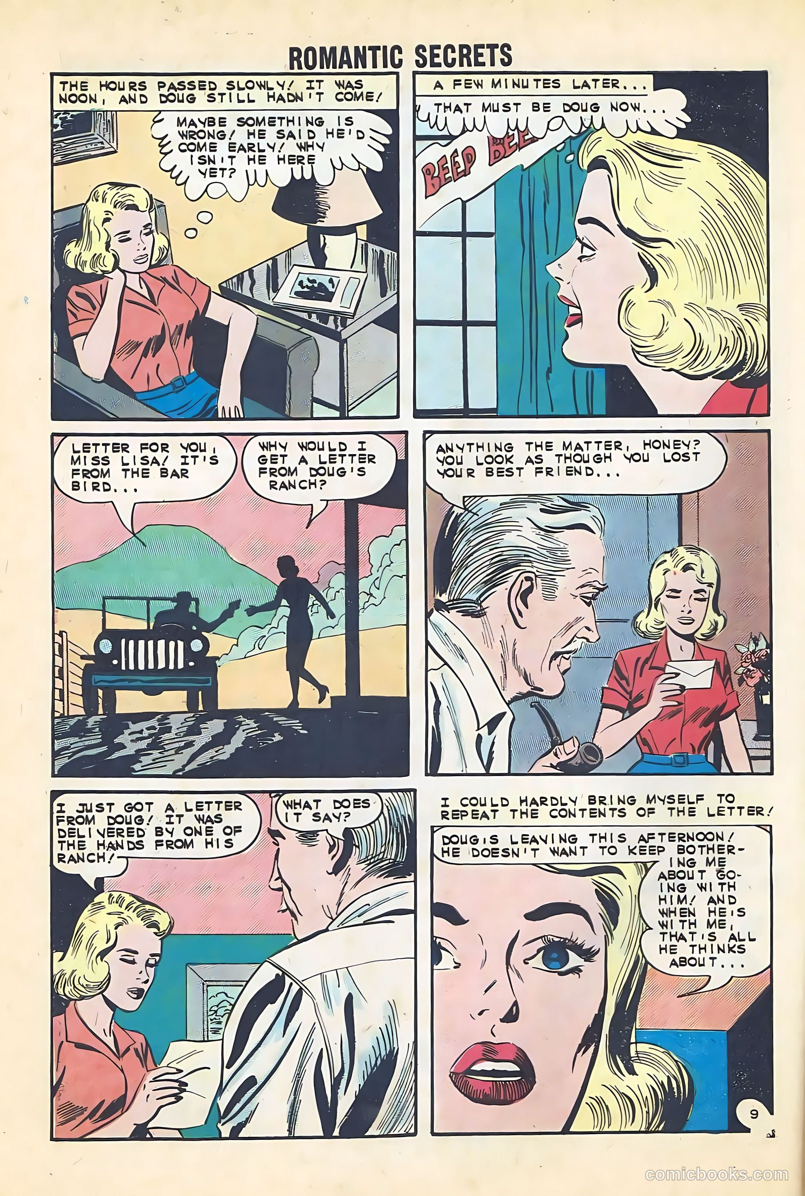 Romantic Secrets #48 (1964) — page 32 of 36