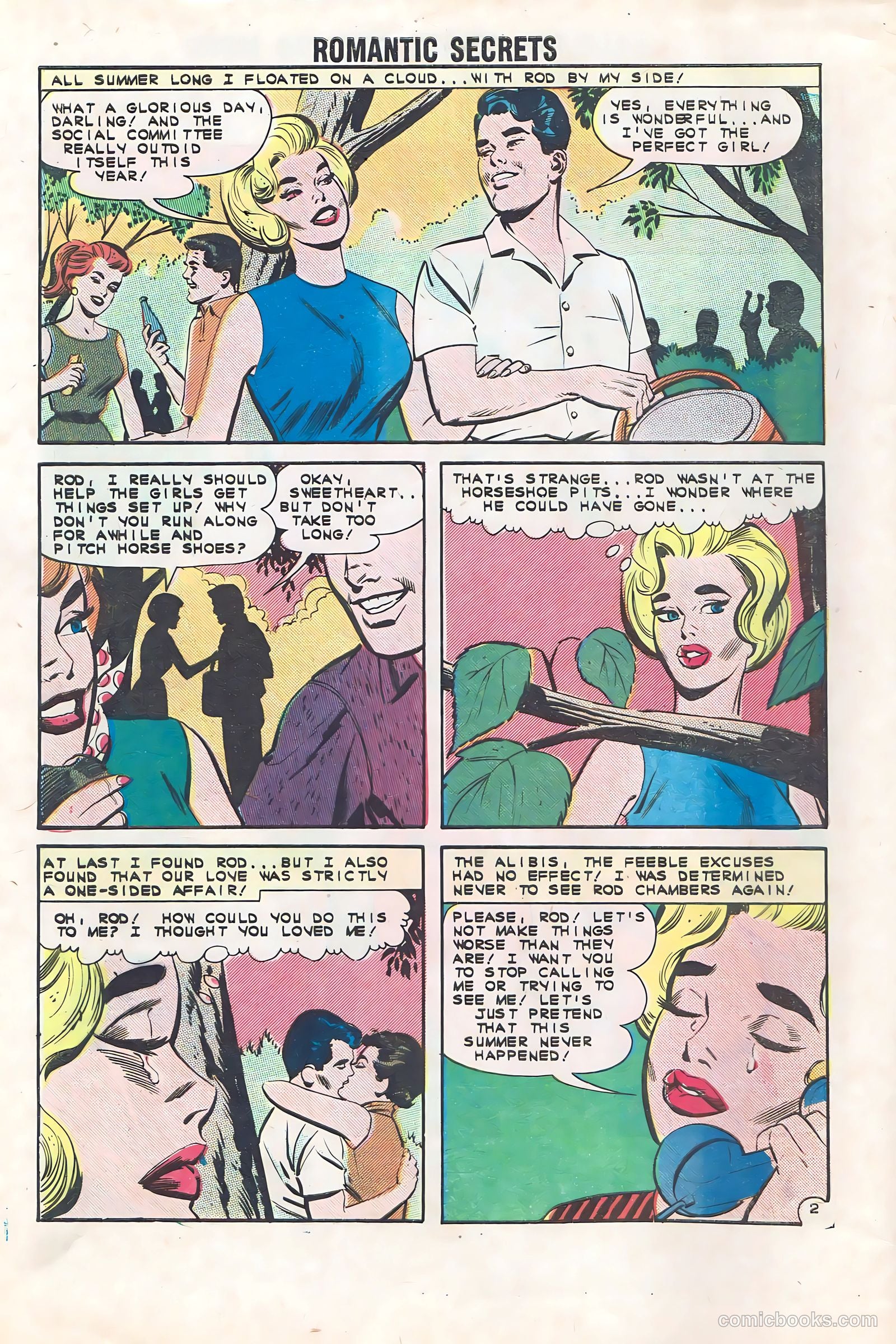 Romantic Secrets #49 (1964) — page 4 of 36