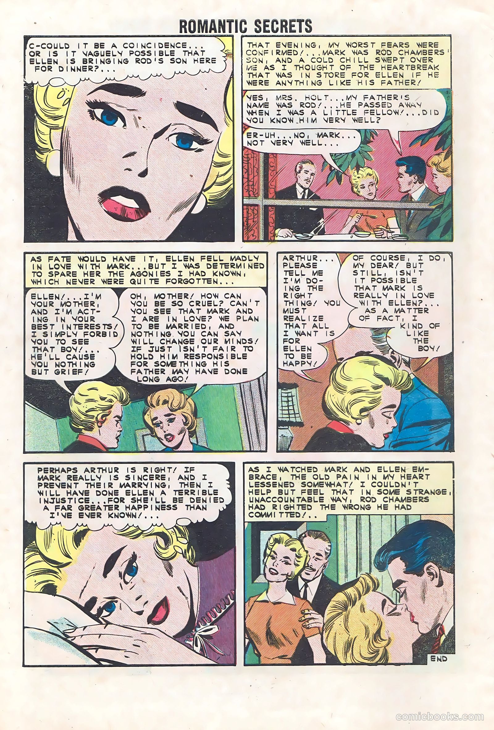 Romantic Secrets #49 (1964) — page 8 of 36