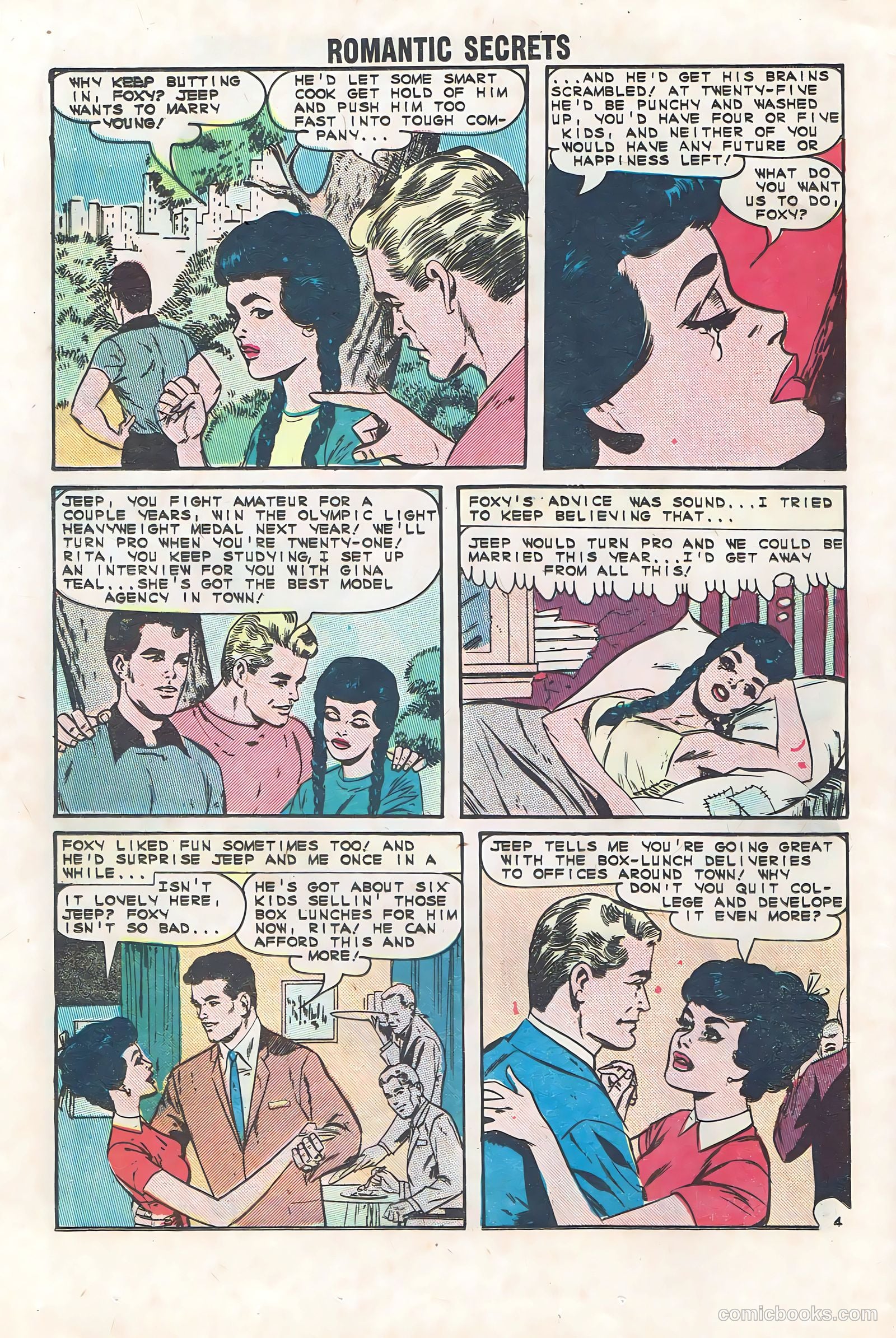 Romantic Secrets #49 (1964) — page 12 of 36