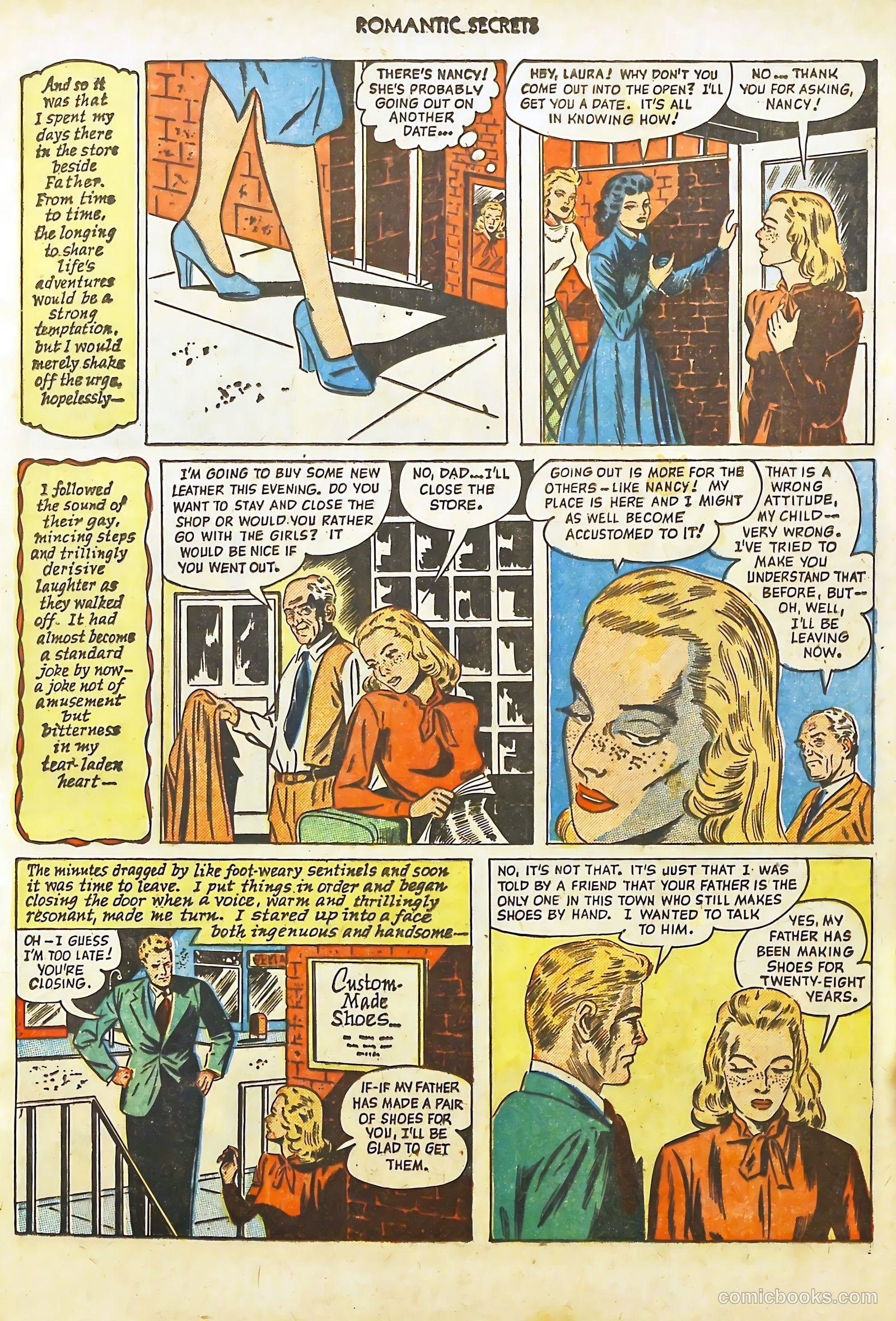 Romantic Secrets #5 (1950) — page 5 of 52