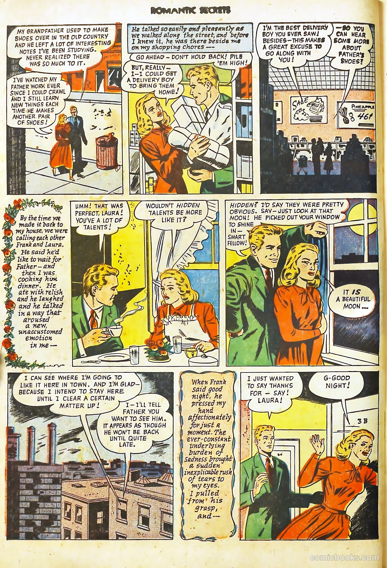 Romantic Secrets #5 (1950) — page 6 of 52