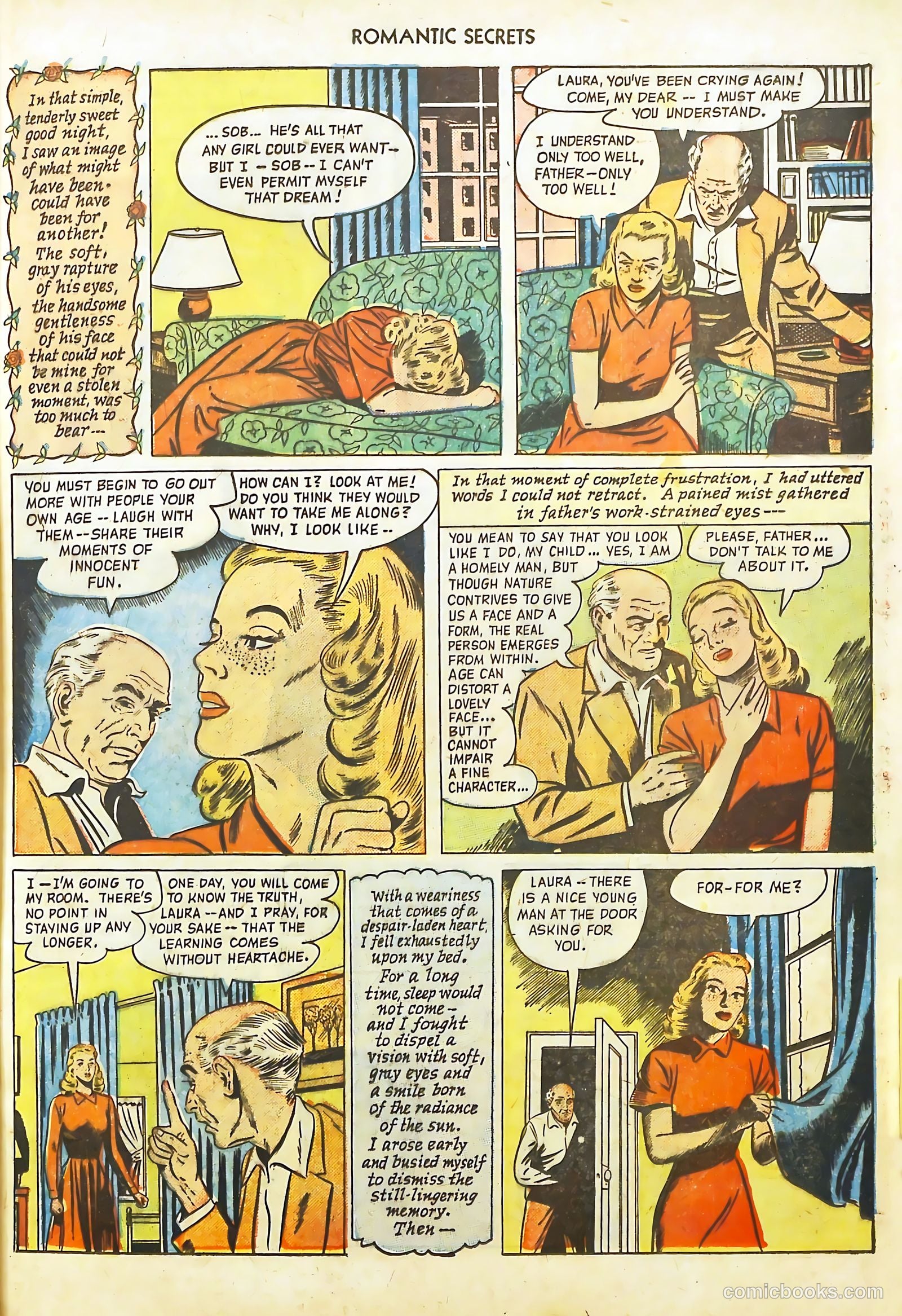Romantic Secrets #5 (1950) — page 7 of 52