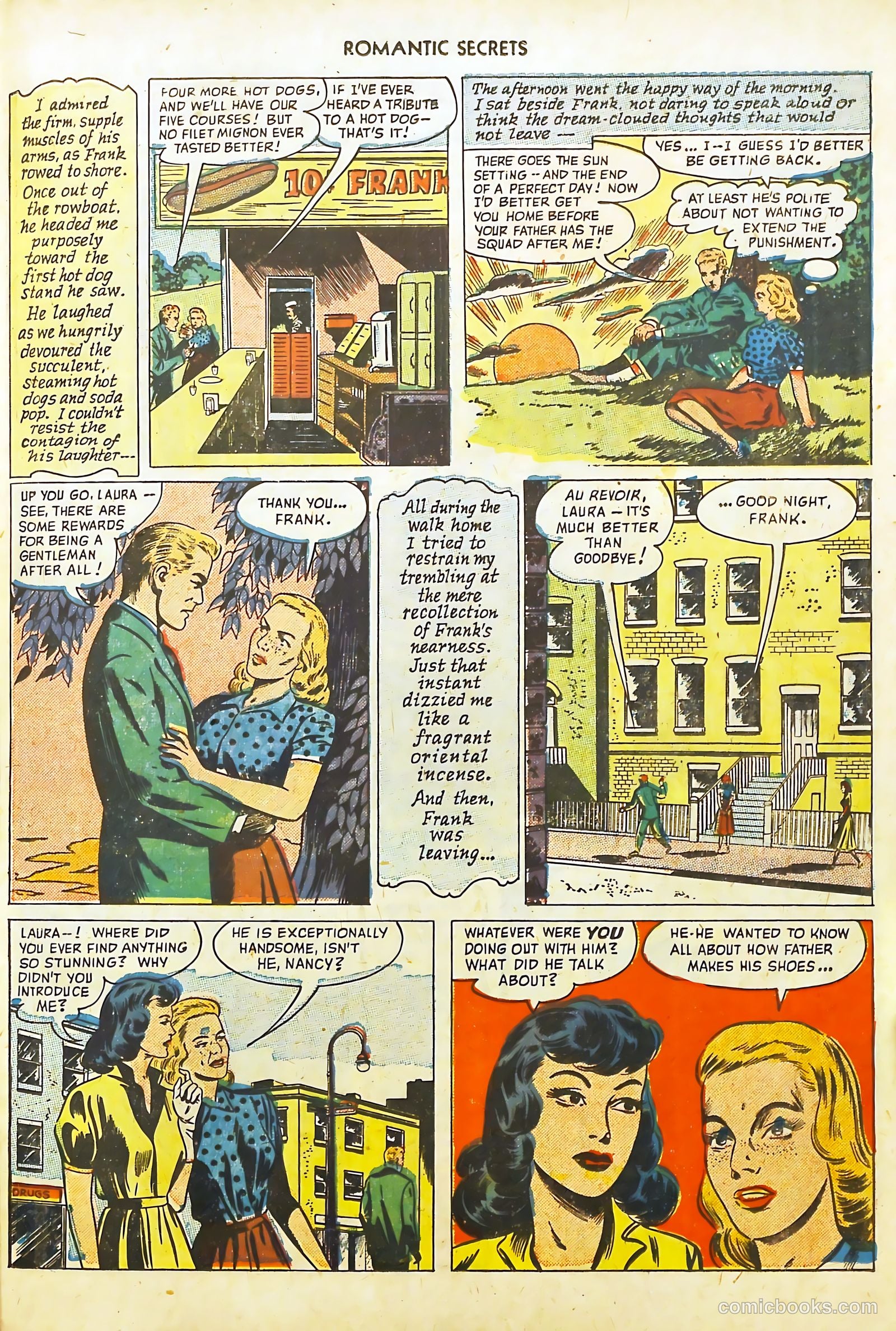 Romantic Secrets #5 (1950) — page 9 of 52