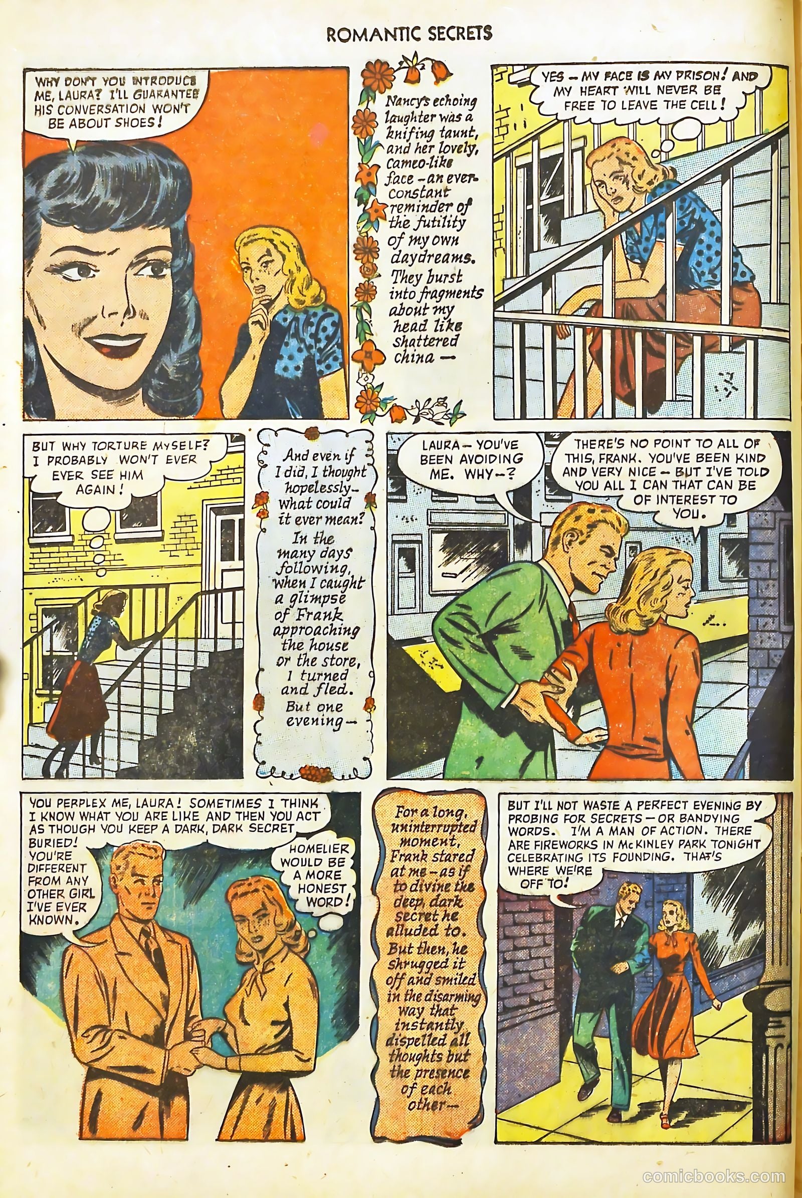 Romantic Secrets #5 (1950) — page 10 of 52