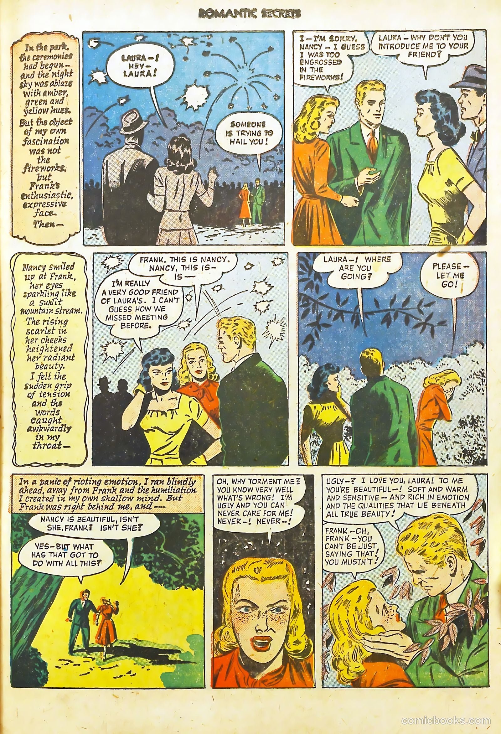 Romantic Secrets #5 (1950) — page 11 of 52