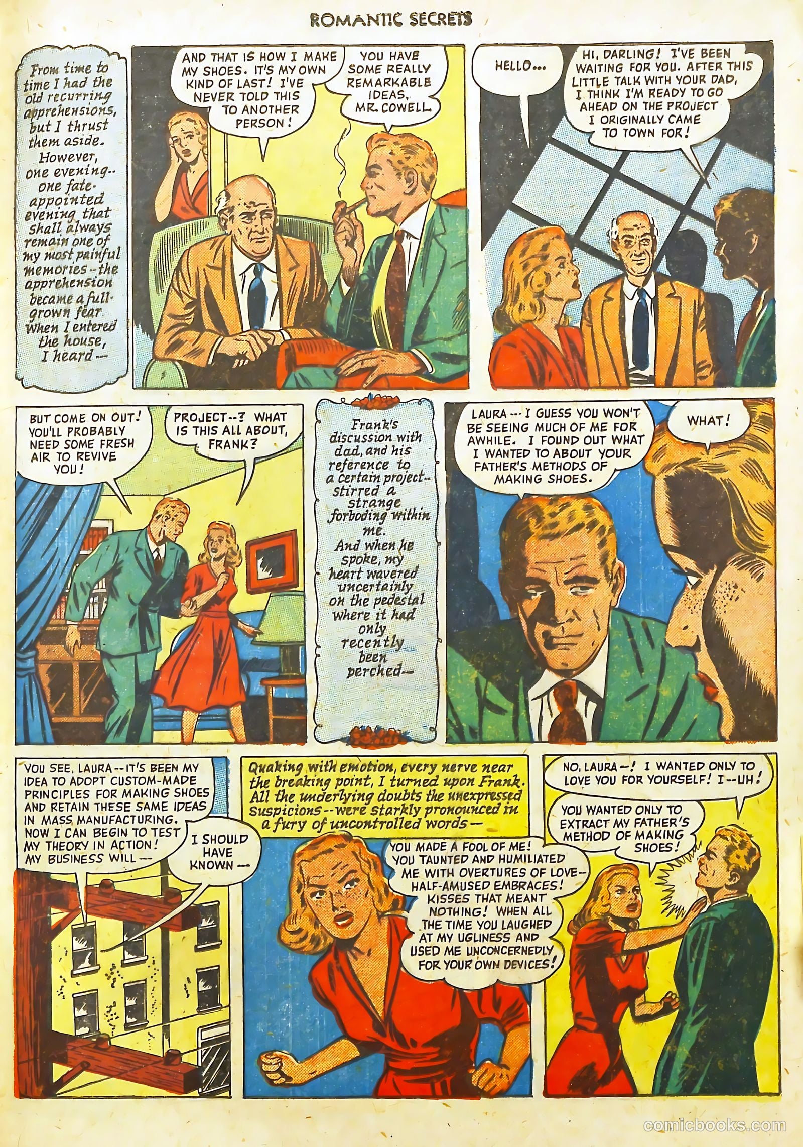 Romantic Secrets #5 (1950) — page 13 of 52