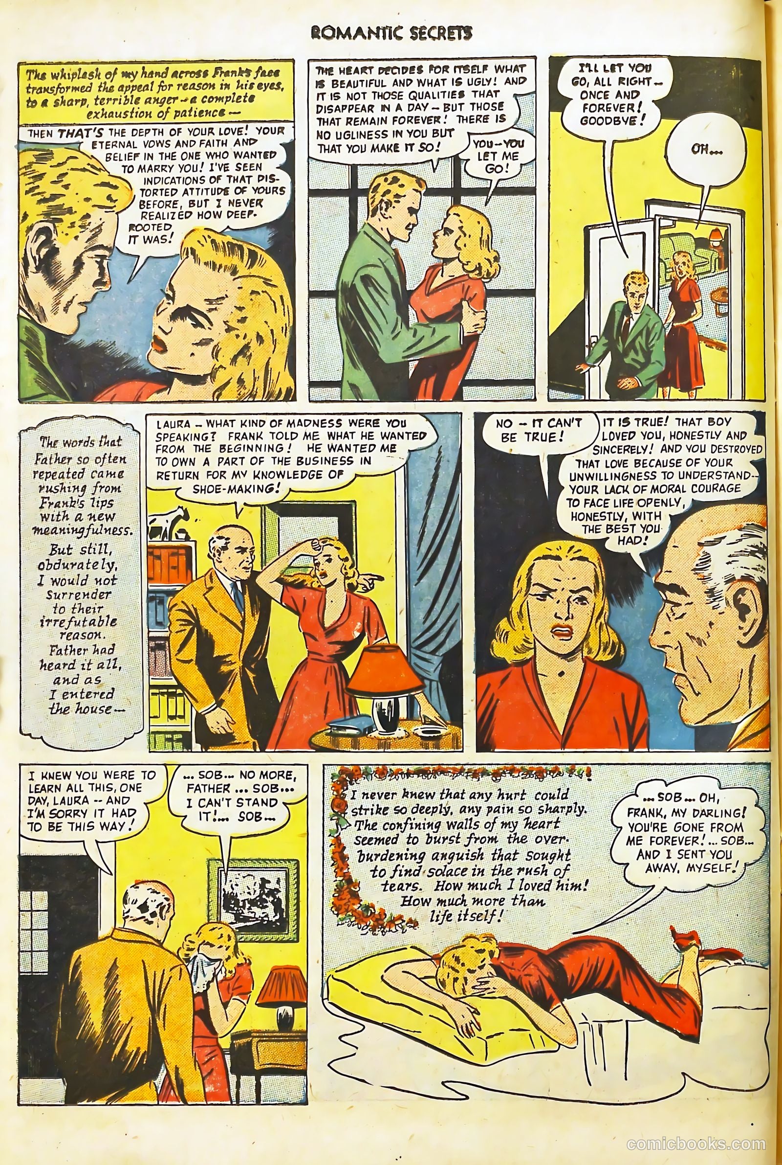 Romantic Secrets #5 (1950) — page 14 of 52