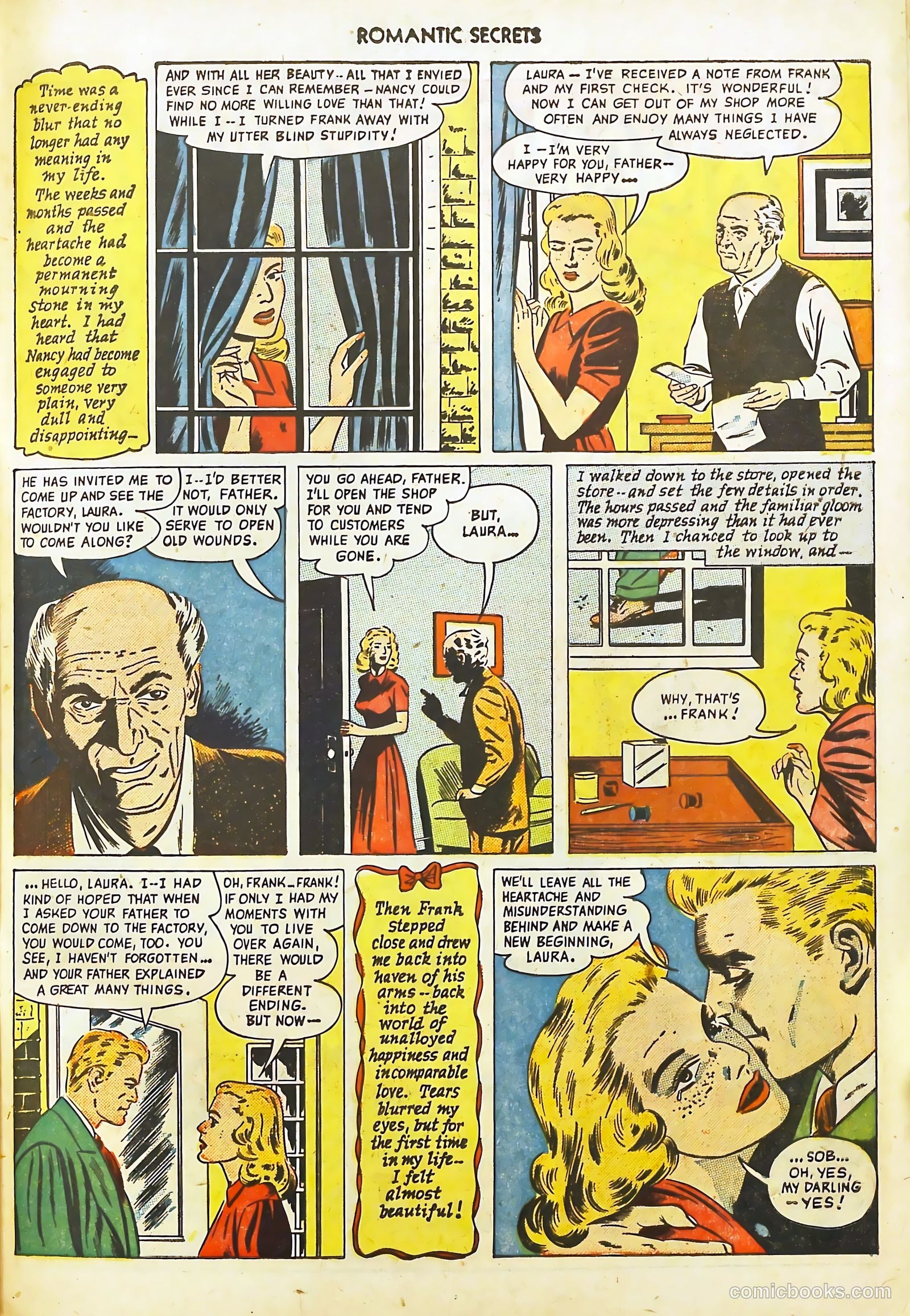 Romantic Secrets #5 (1950) — page 15 of 52