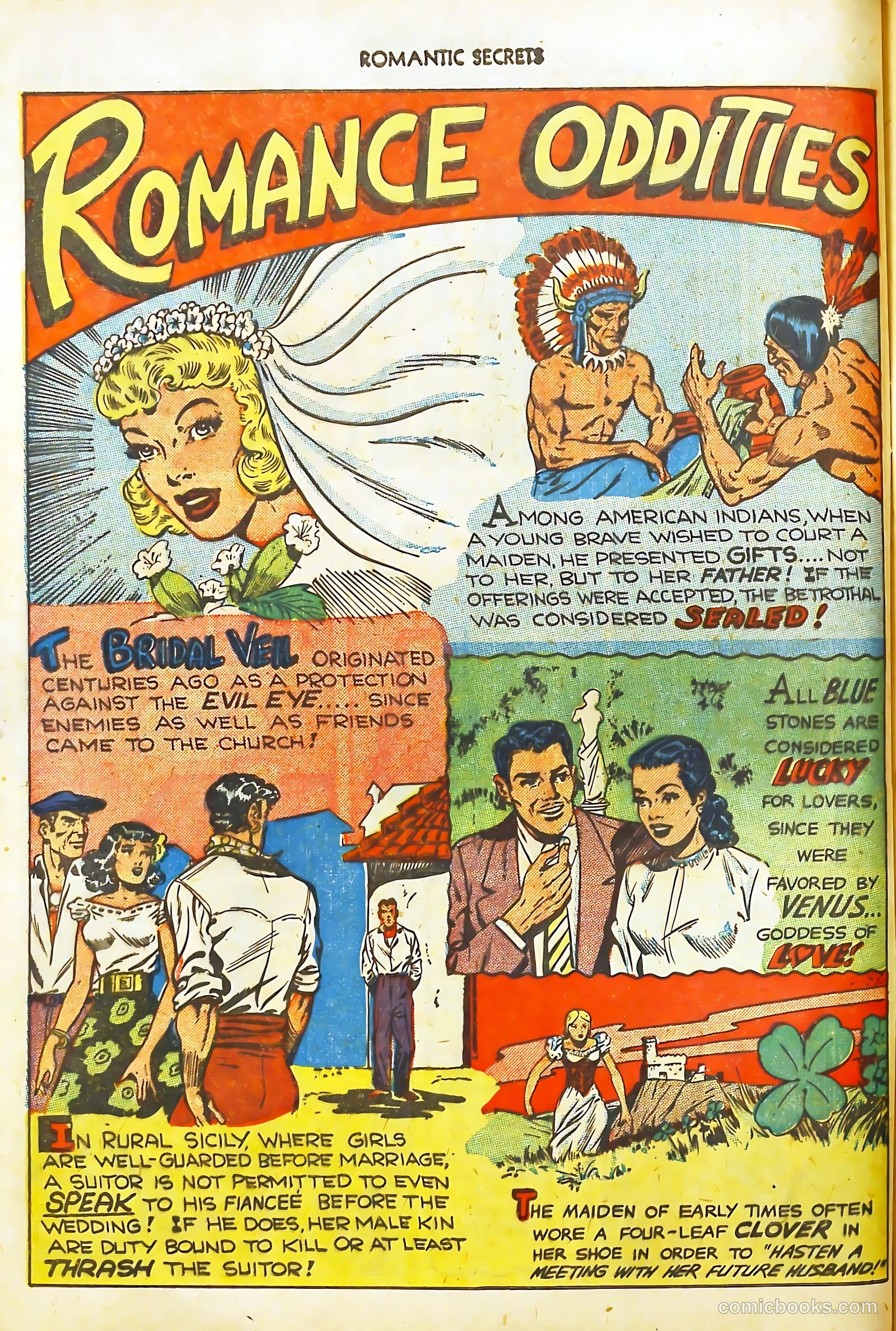 Romantic Secrets #5 (1950) — page 16 of 52