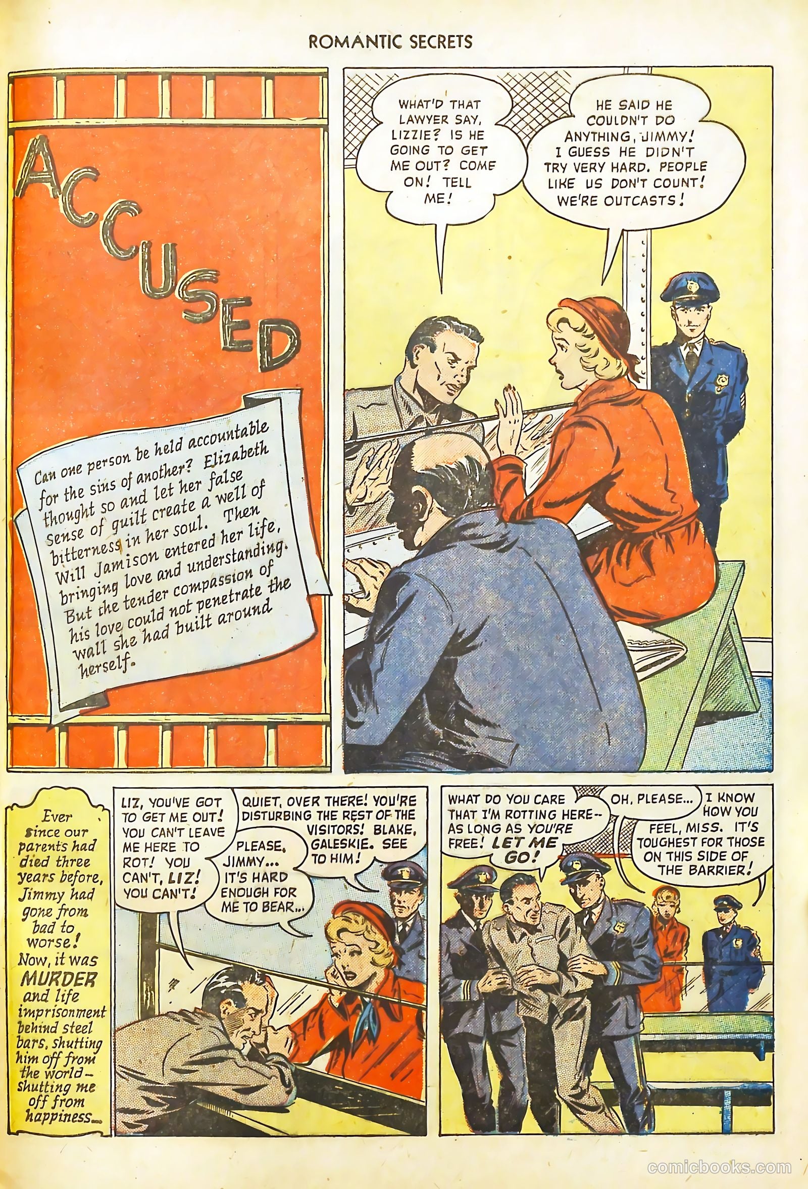 Romantic Secrets #5 (1950) — page 17 of 52