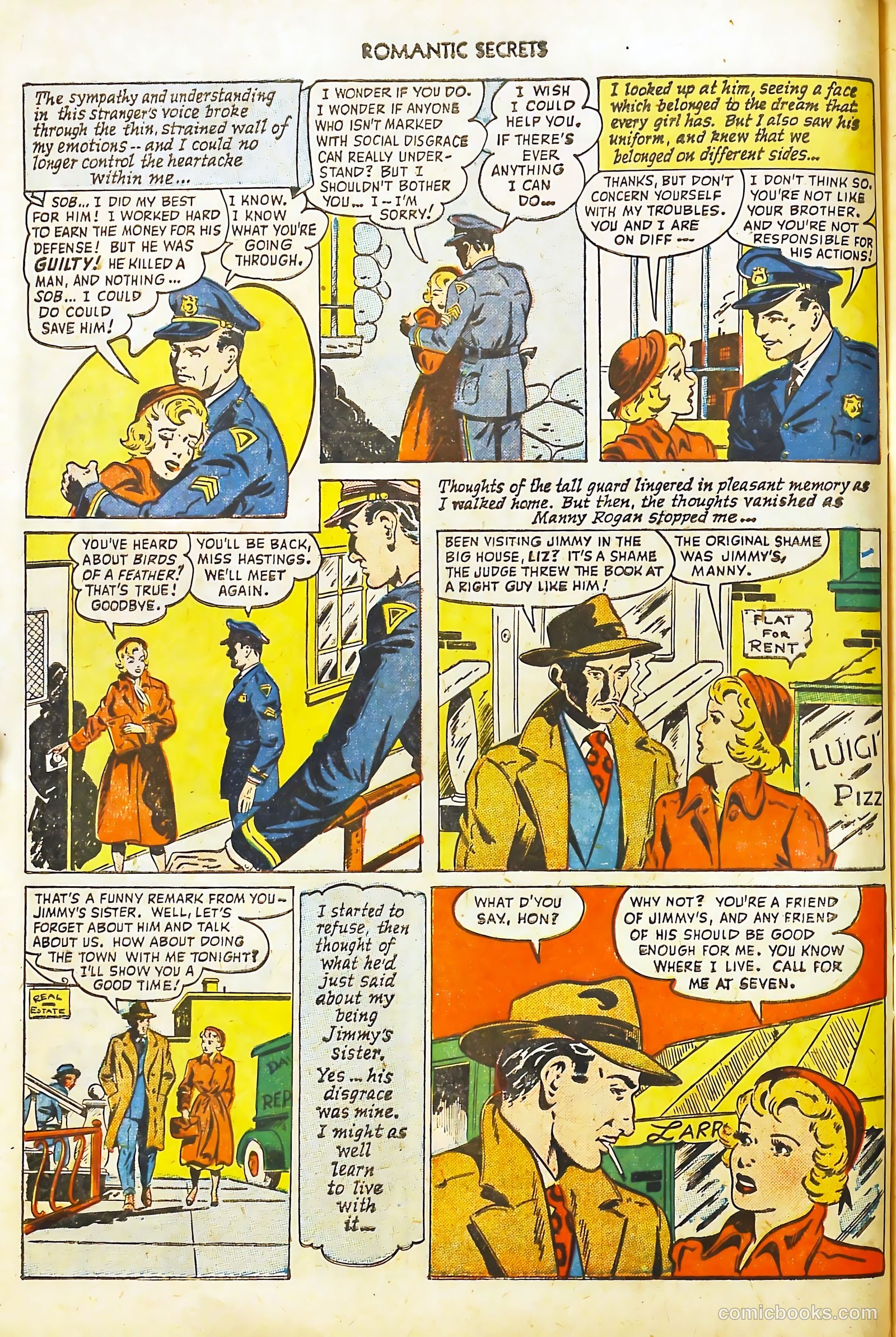 Romantic Secrets #5 (1950) — page 18 of 52