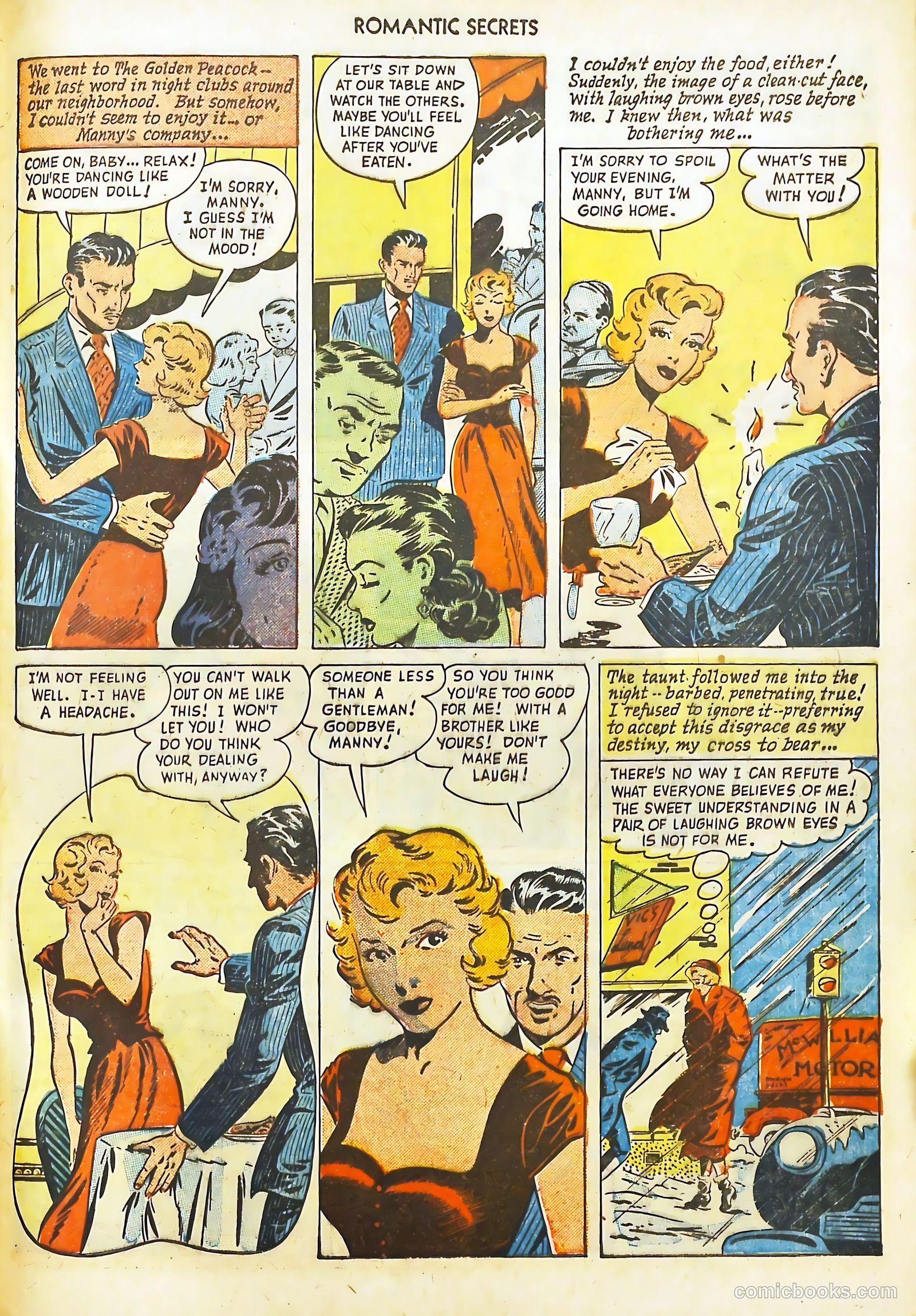 Romantic Secrets #5 (1950) — page 19 of 52
