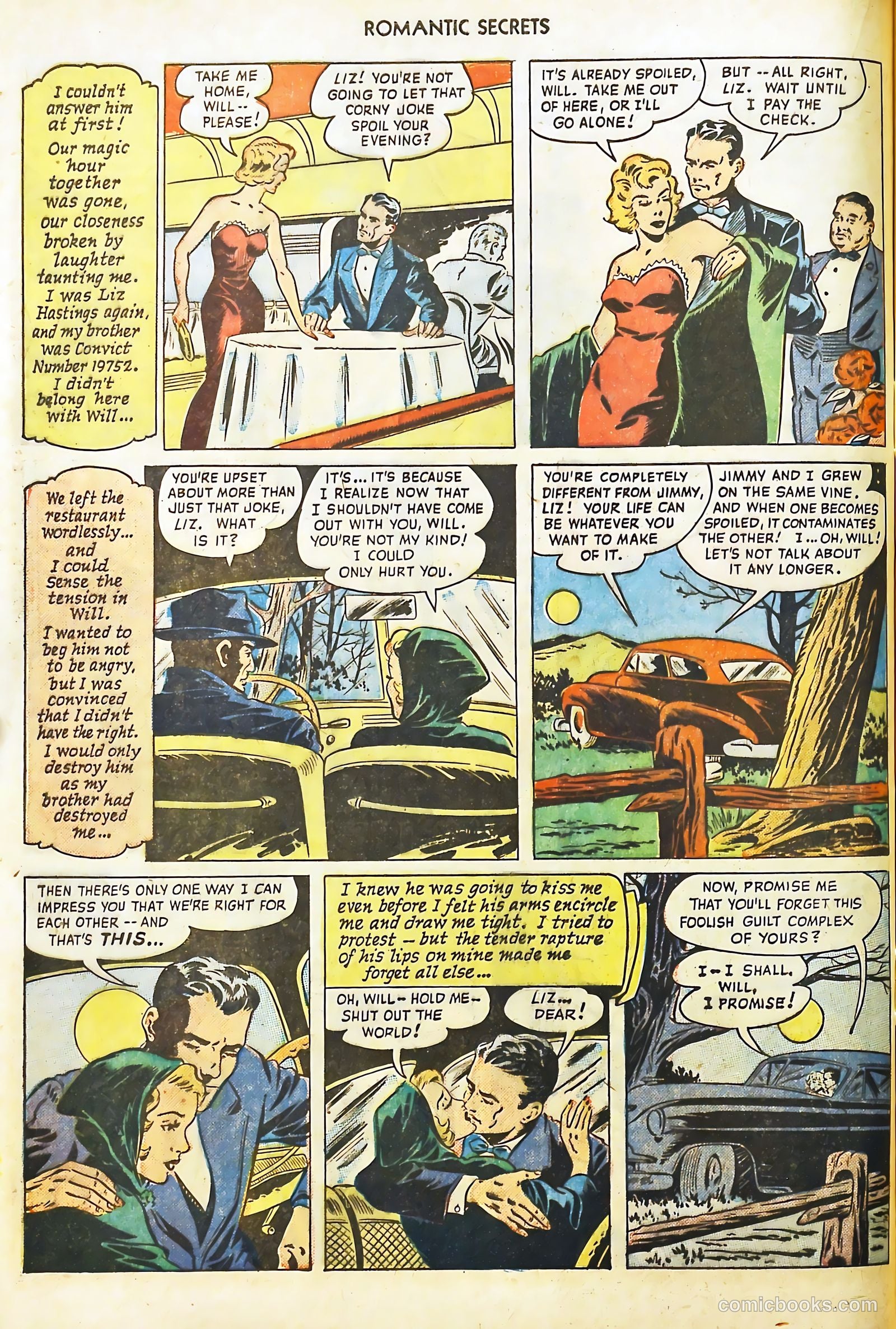 Romantic Secrets #5 (1950) — page 22 of 52