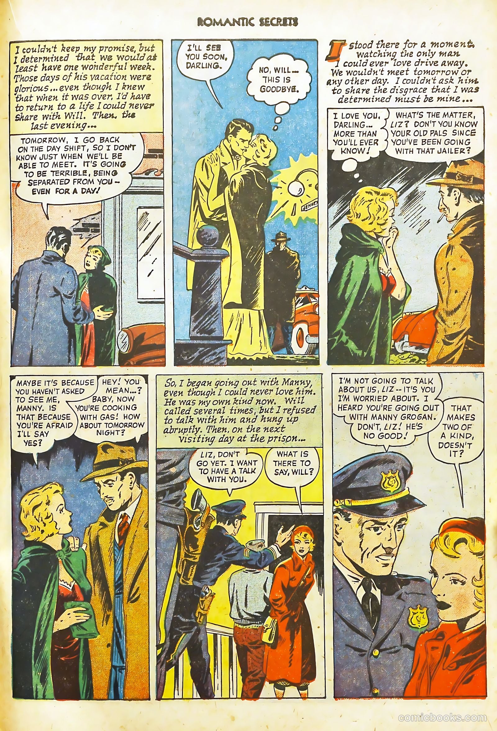 Romantic Secrets #5 (1950) — page 23 of 52