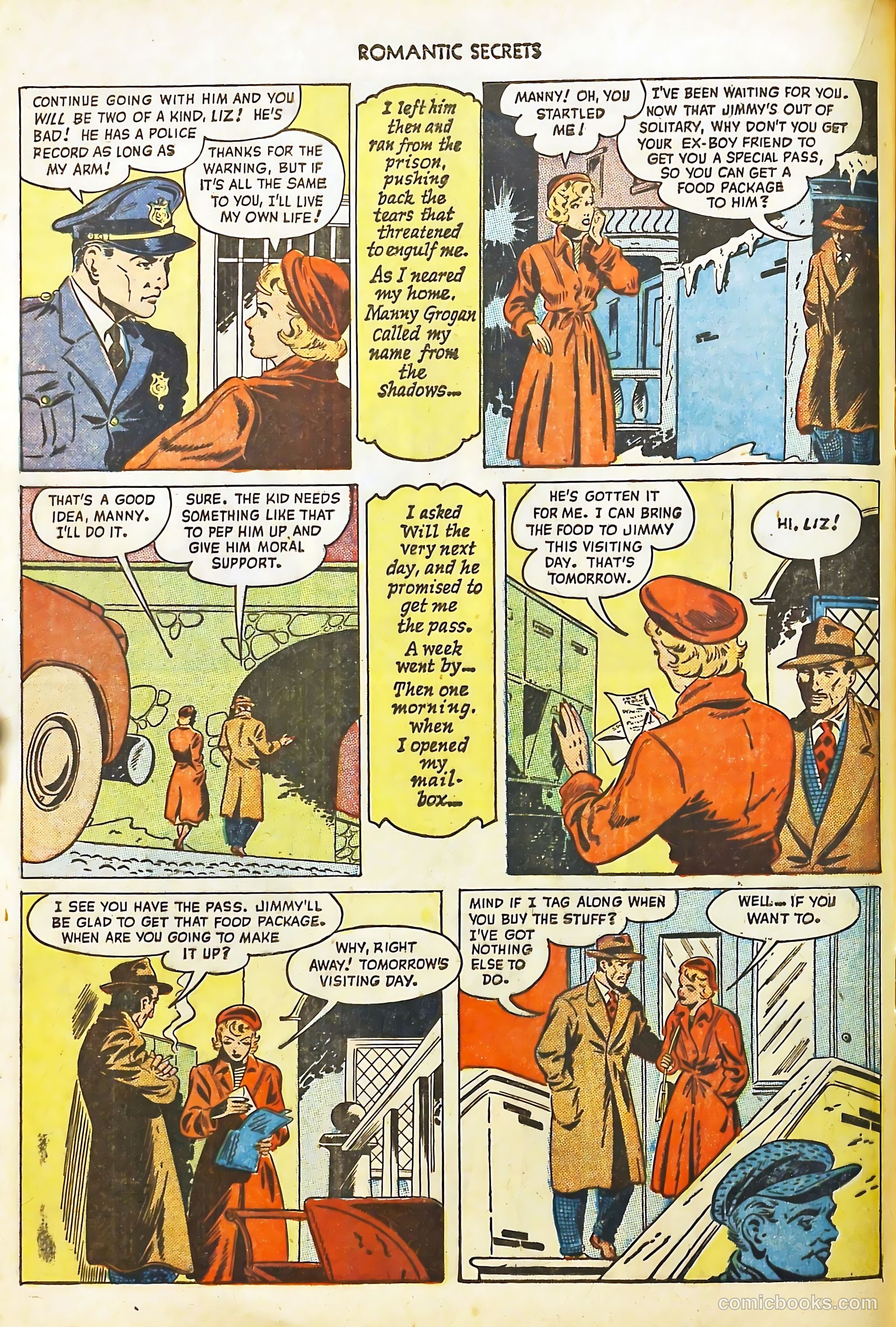 Romantic Secrets #5 (1950) — page 24 of 52