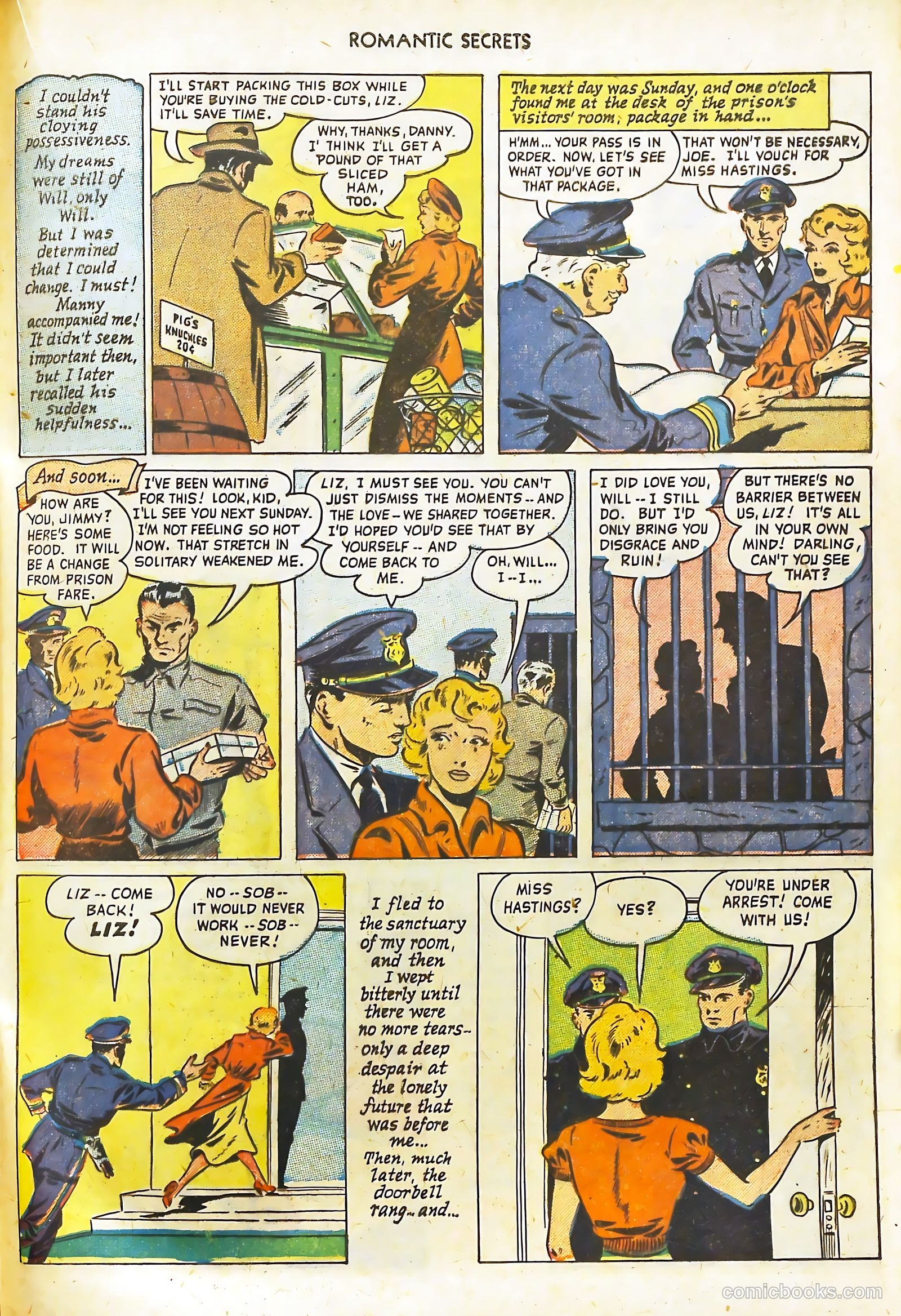 Romantic Secrets #5 (1950) — page 25 of 52