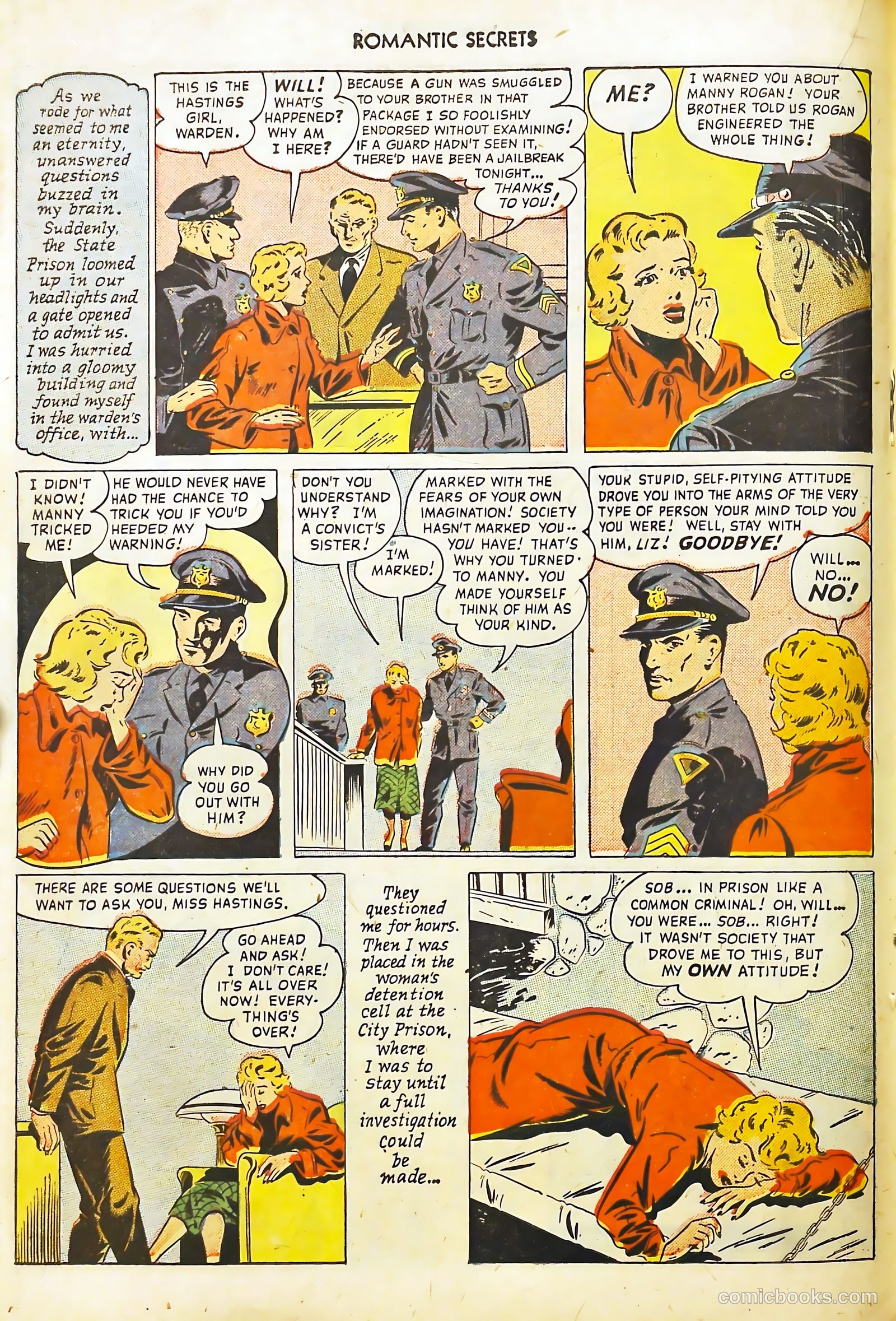 Romantic Secrets #5 (1950) — page 26 of 52