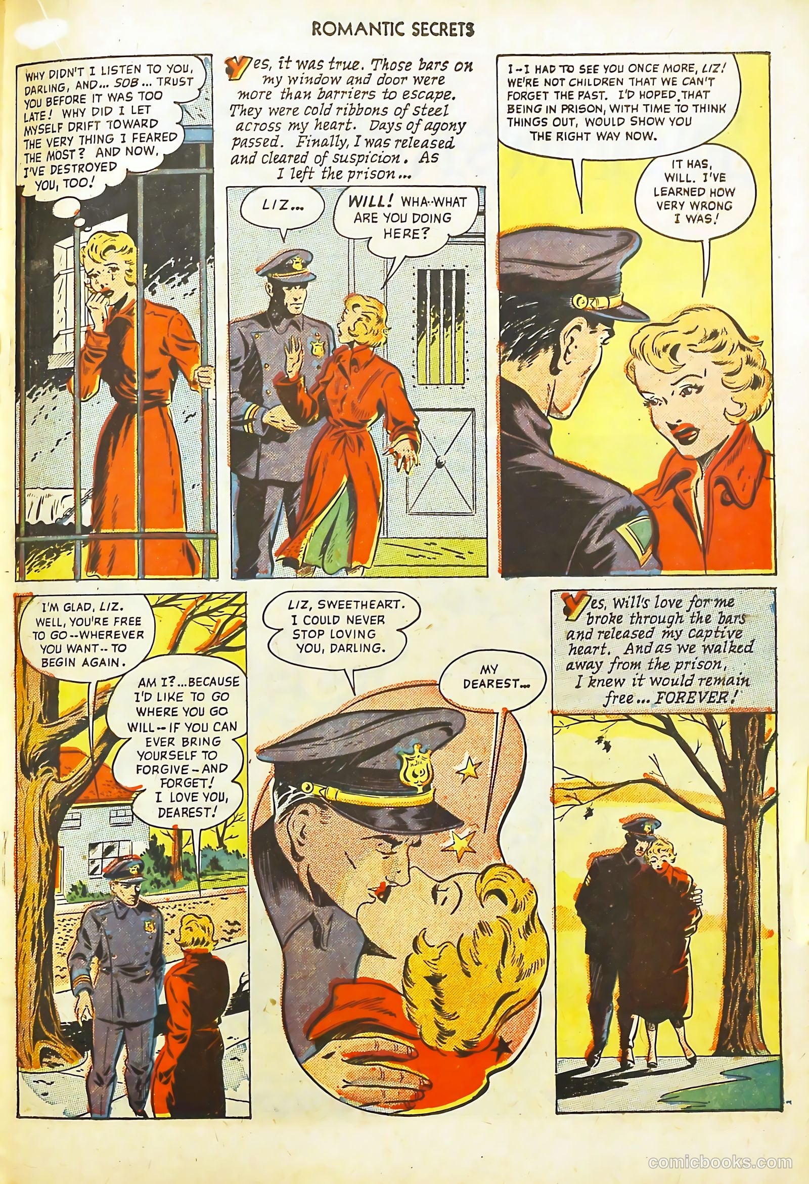 Romantic Secrets #5 (1950) — page 27 of 52