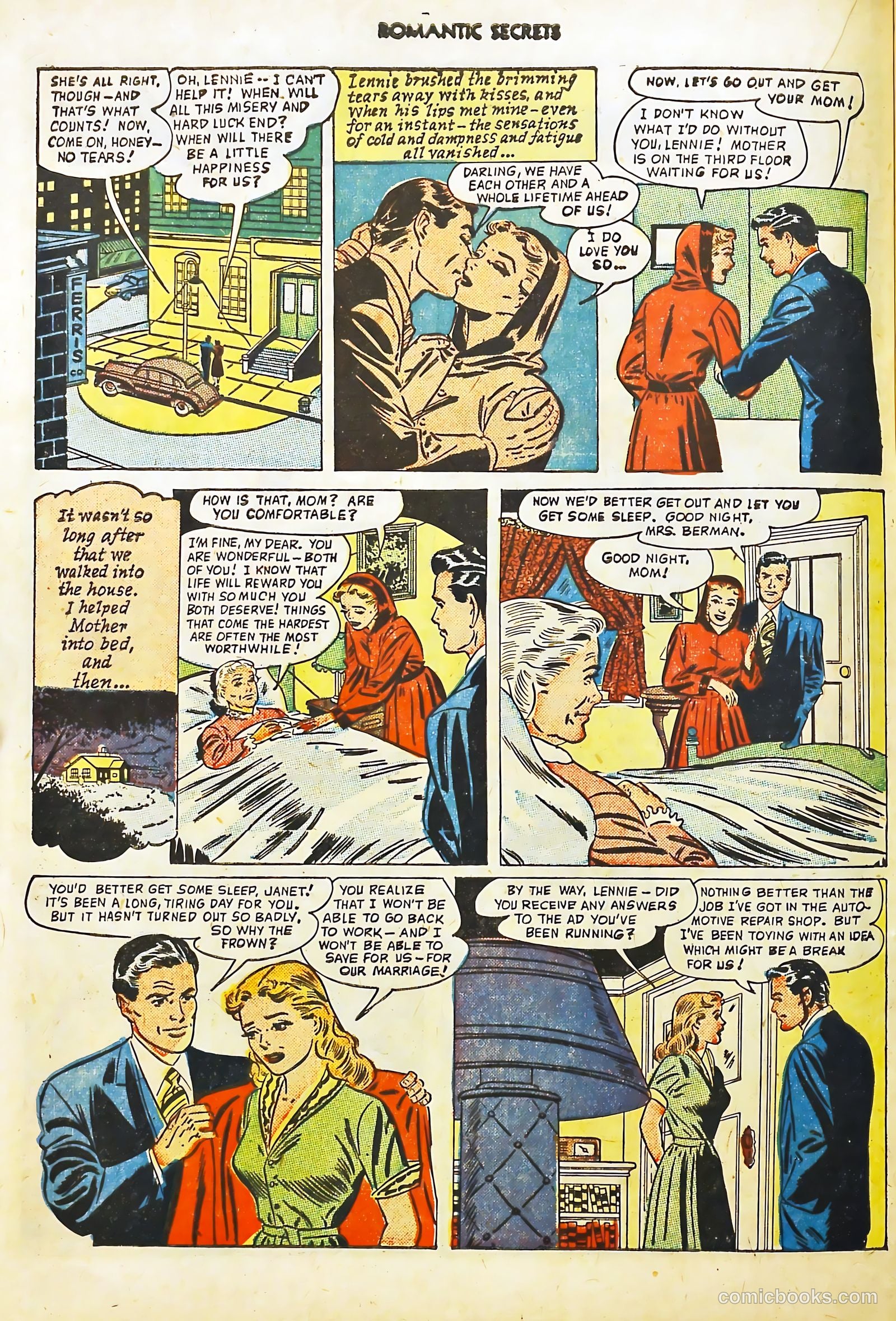 Romantic Secrets #5 (1950) — page 30 of 52
