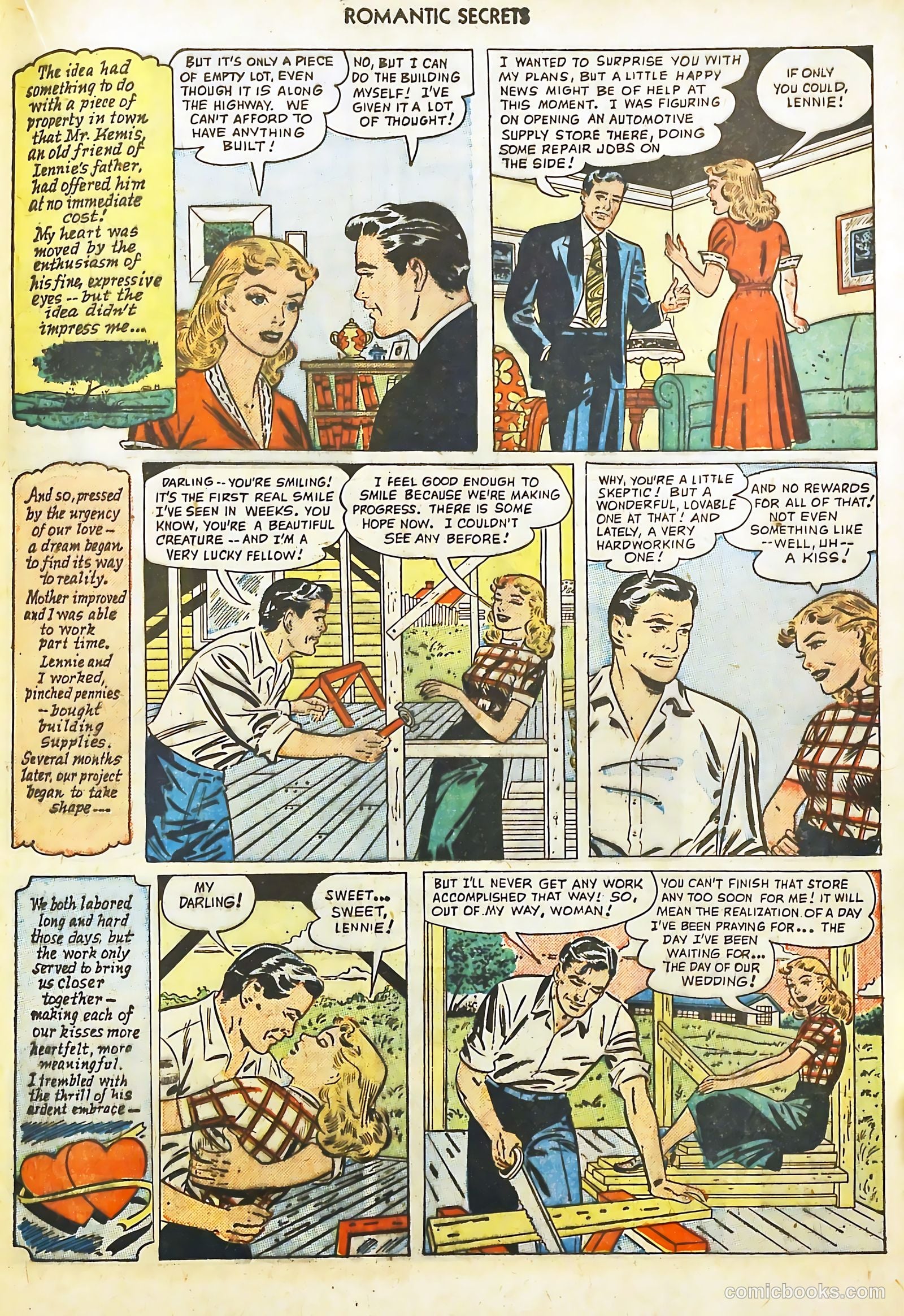 Romantic Secrets #5 (1950) — page 31 of 52