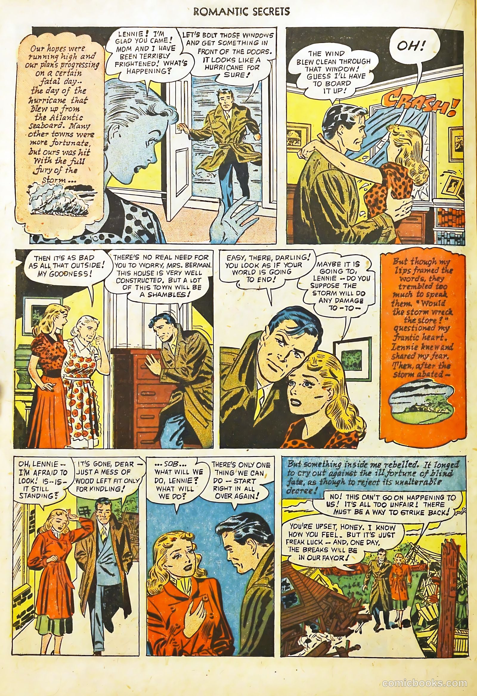 Romantic Secrets #5 (1950) — page 32 of 52