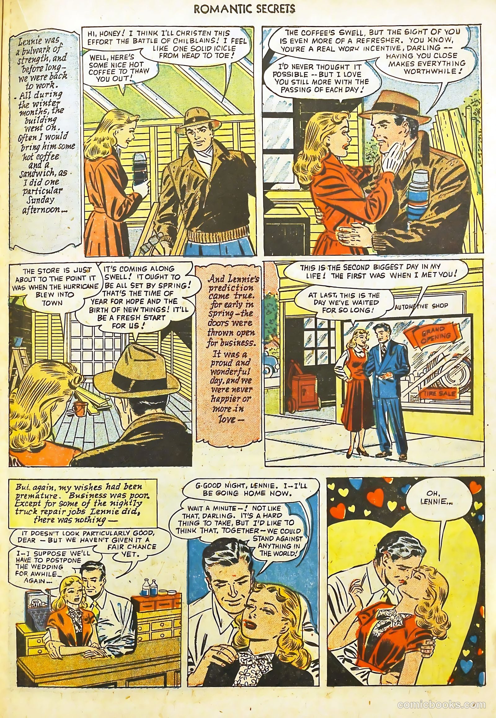 Romantic Secrets #5 (1950) — page 33 of 52