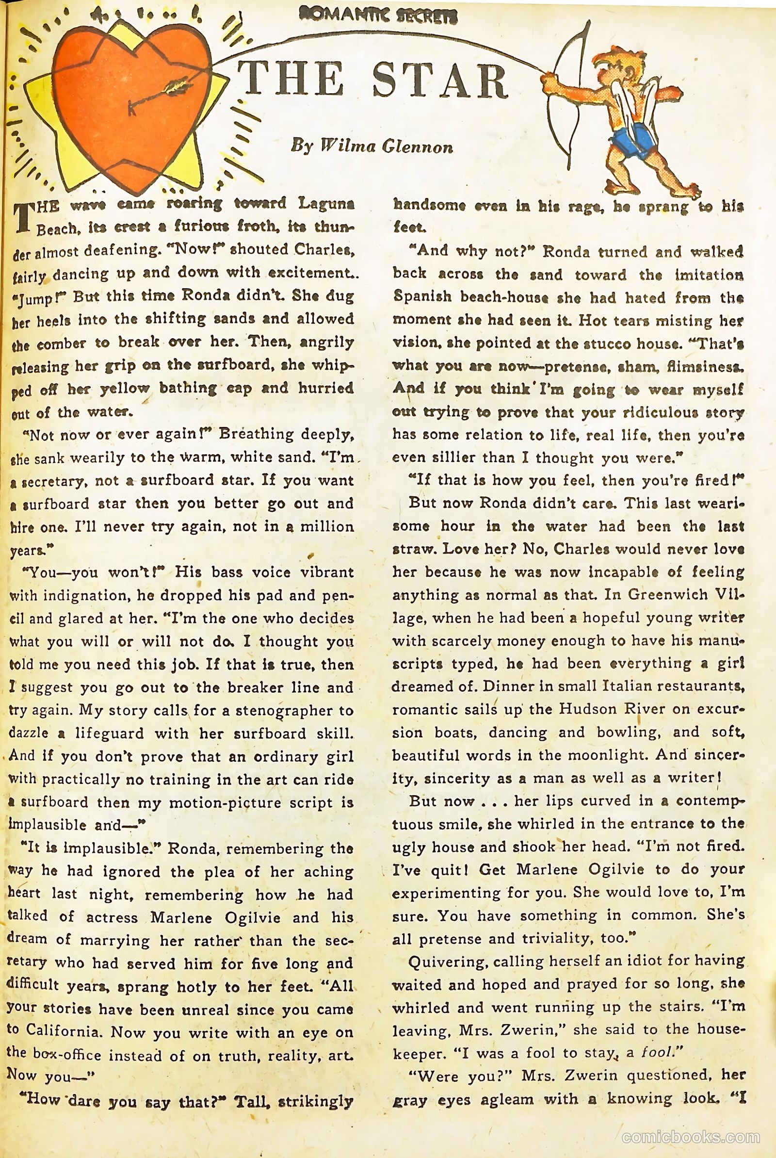 Romantic Secrets #5 (1950) — page 39 of 52