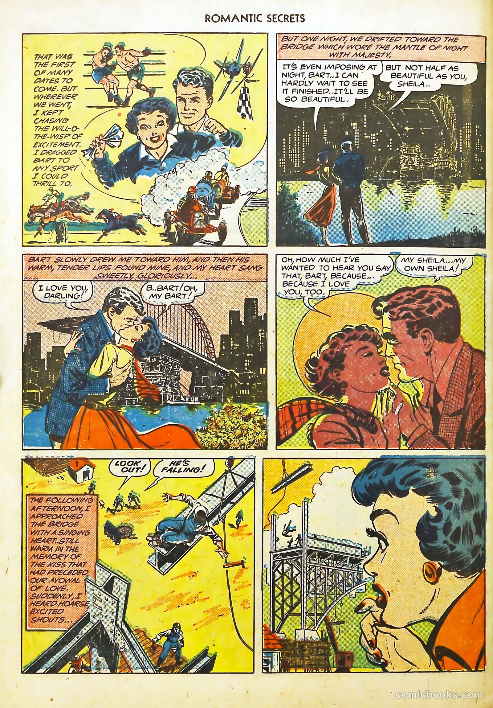 Romantic Secrets #5 (1950) — page 44 of 52