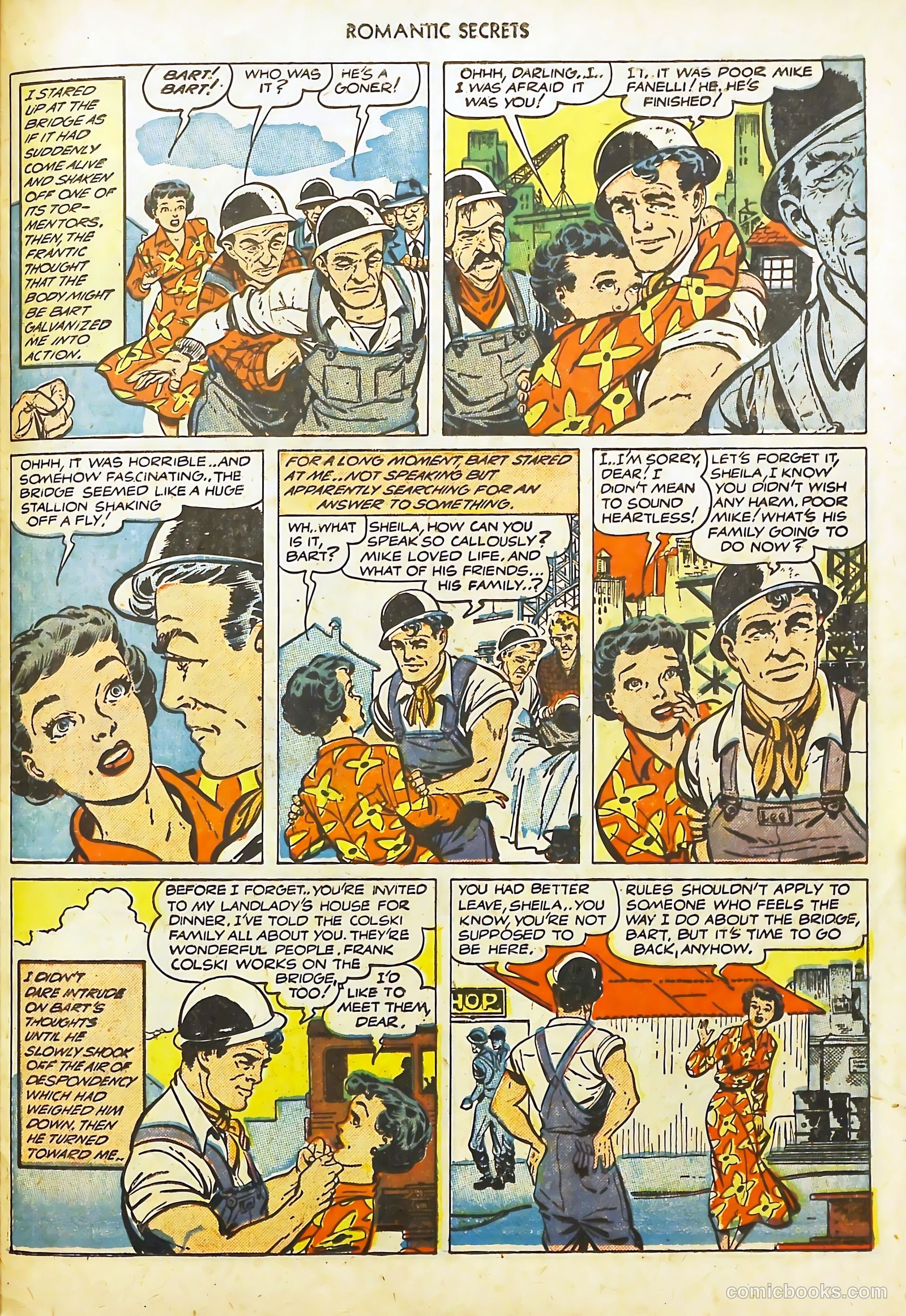 Romantic Secrets #5 (1950) — page 45 of 52
