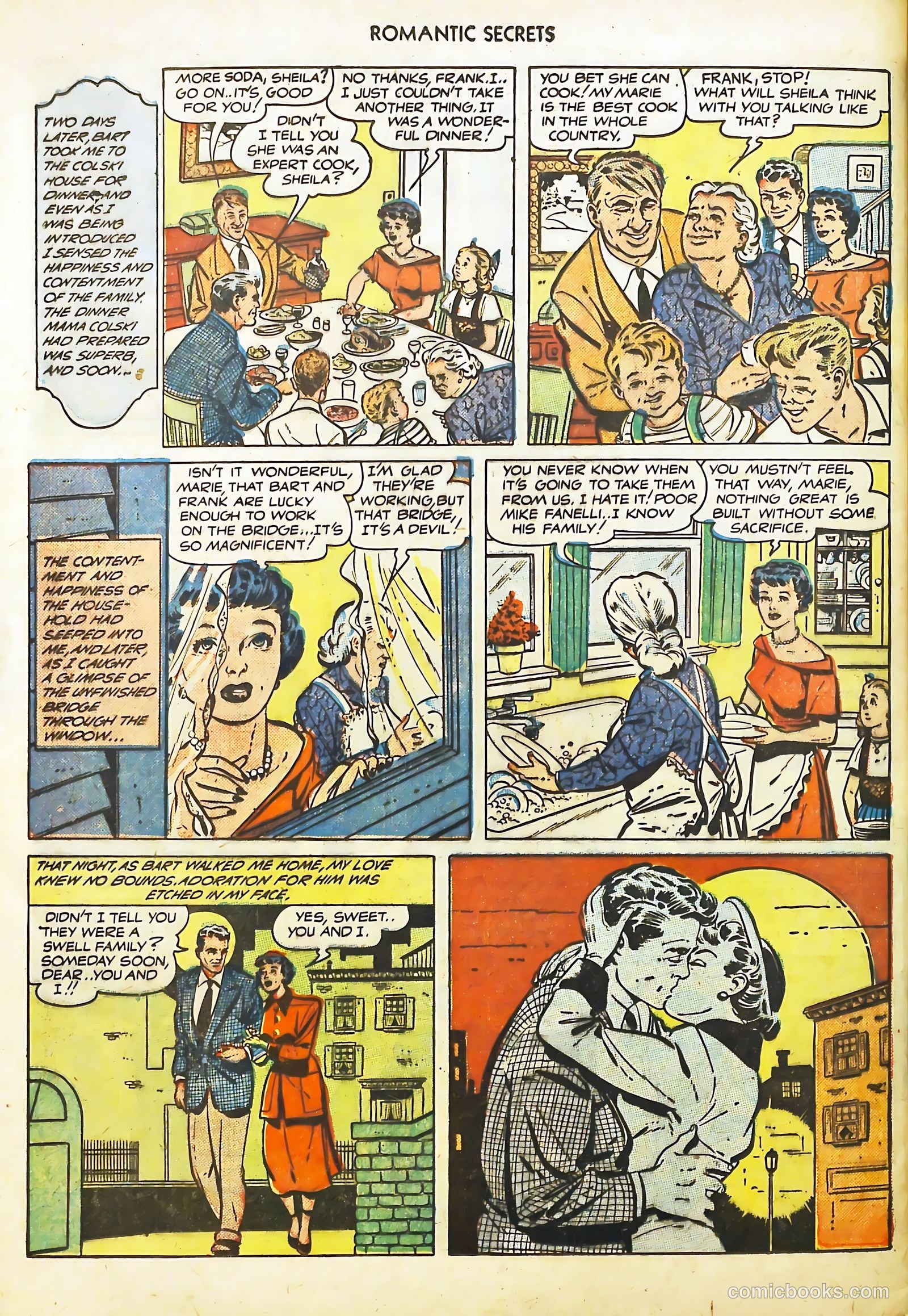 Romantic Secrets #5 (1950) — page 46 of 52