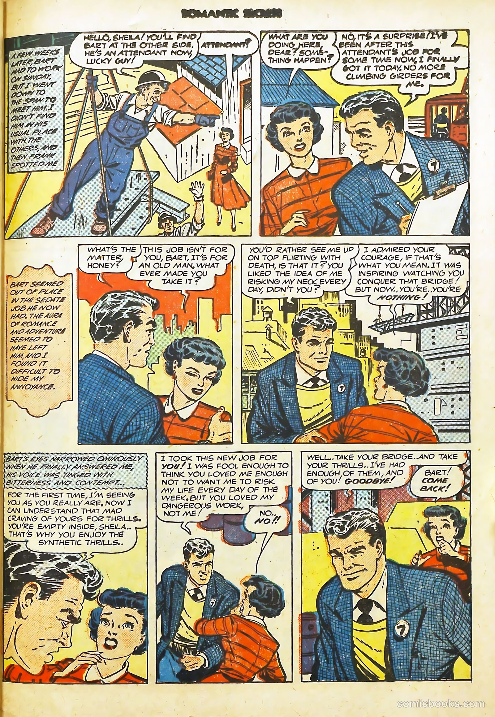 Romantic Secrets #5 (1950) — page 47 of 52