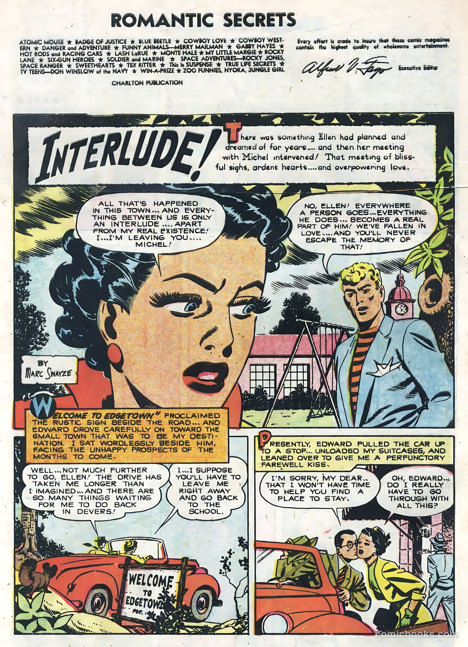 Romantic Secrets #5 (1955) — page 3 of 36