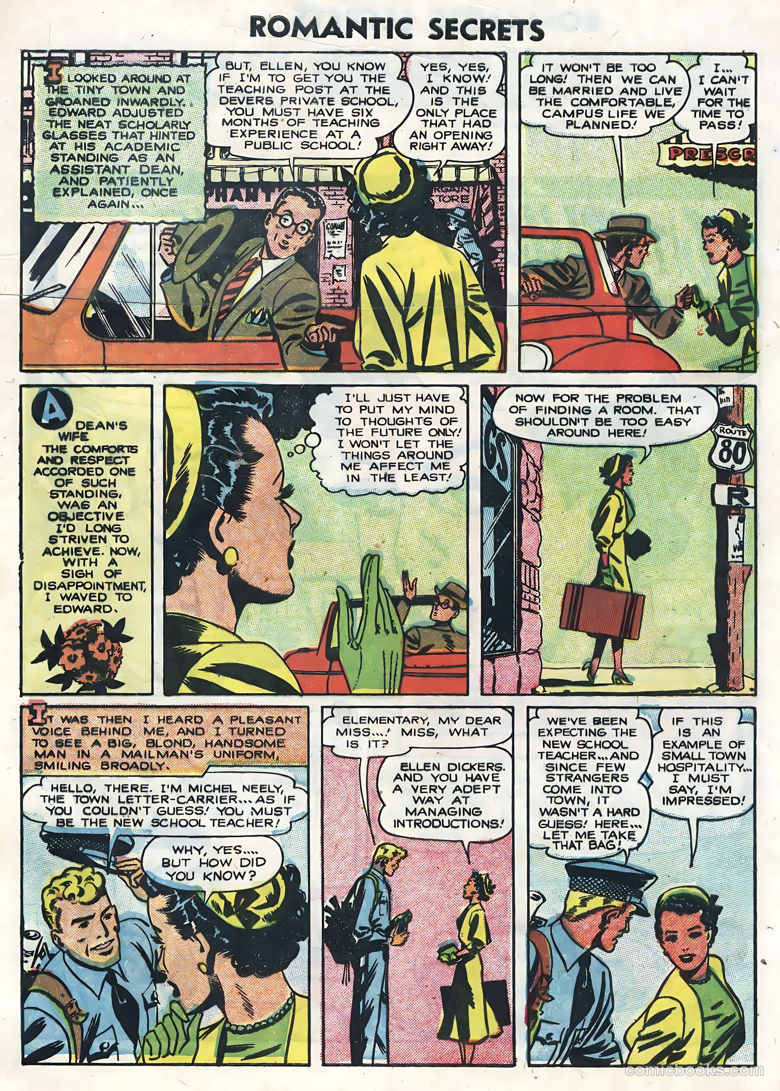 Romantic Secrets #5 (1955) — page 4 of 36