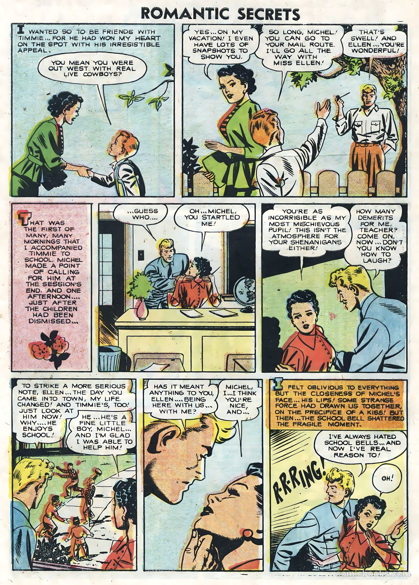 Romantic Secrets #5 (1955) — page 7 of 36