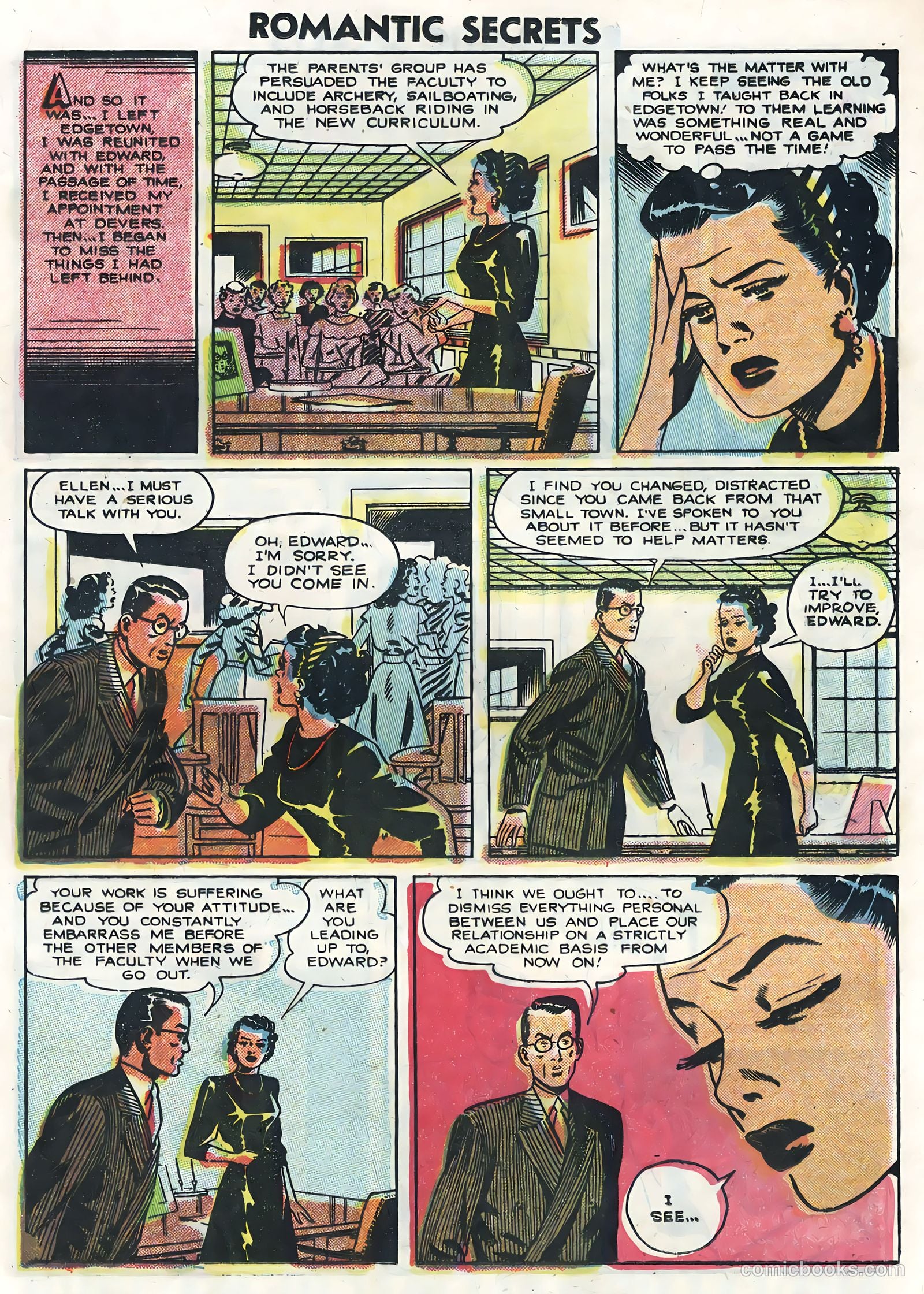 Romantic Secrets #5 (1955) — page 13 of 36