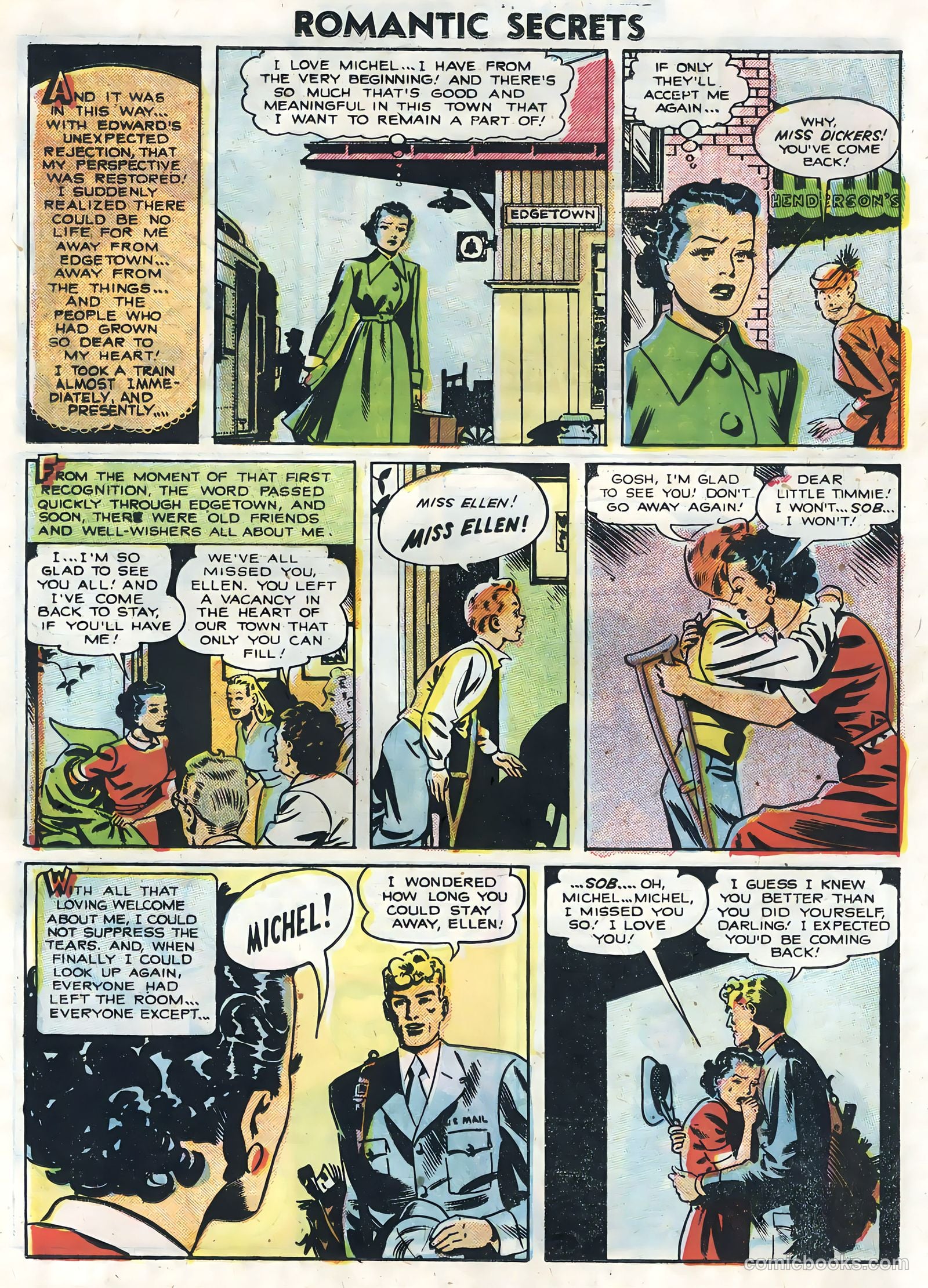 Romantic Secrets #5 (1955) — page 14 of 36