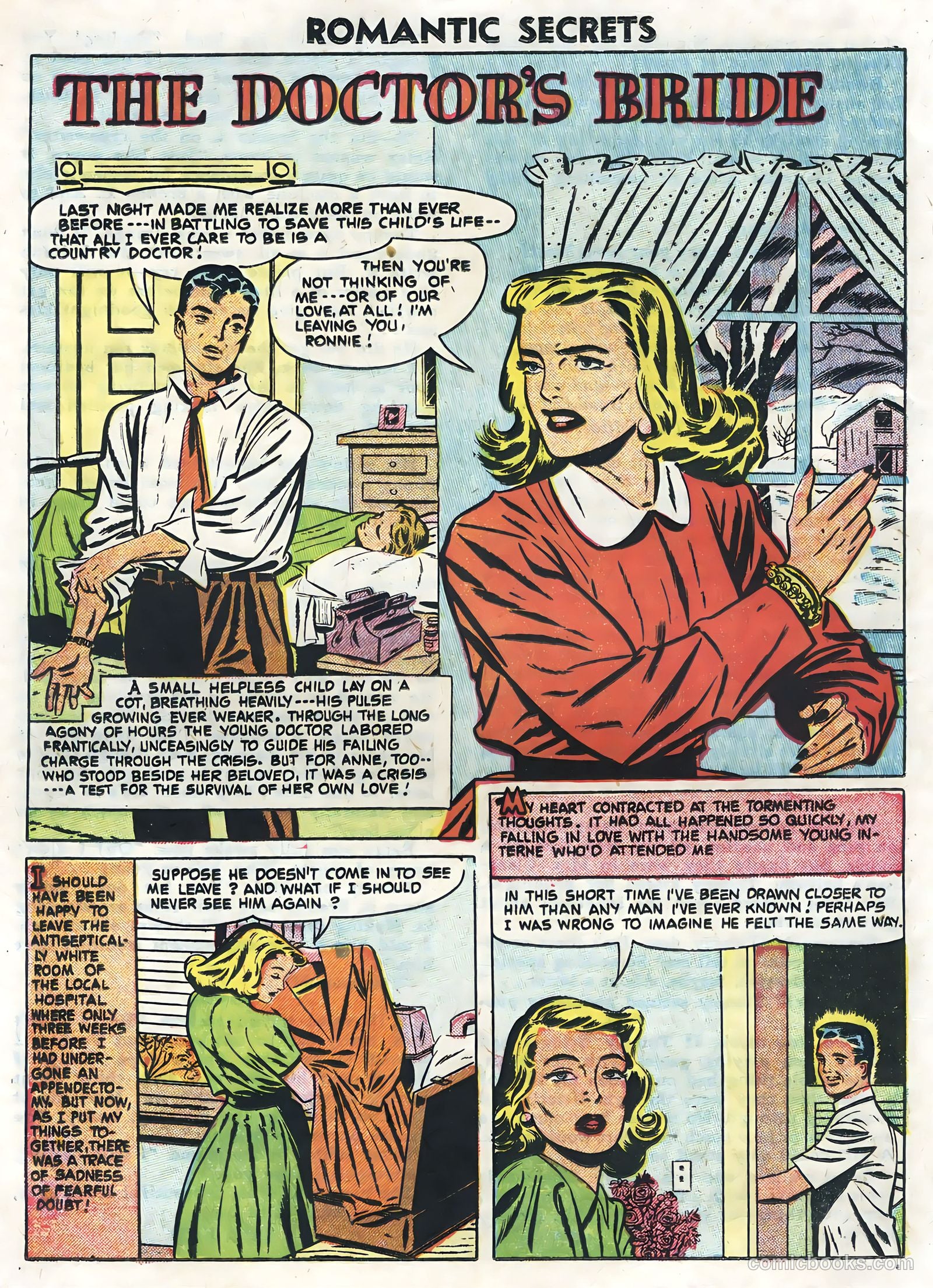 Romantic Secrets #5 (1955) — page 18 of 36