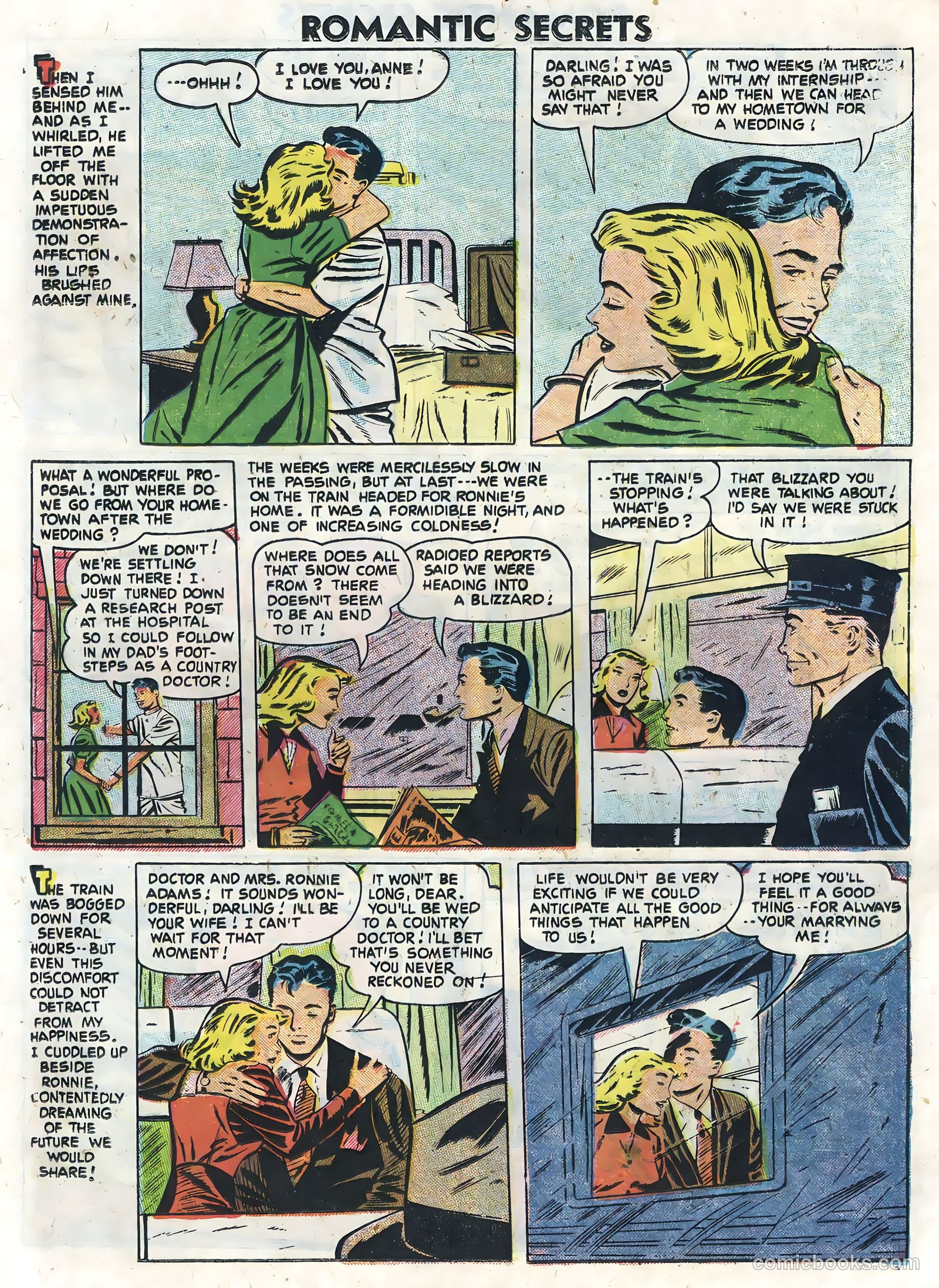 Romantic Secrets #5 (1955) — page 19 of 36