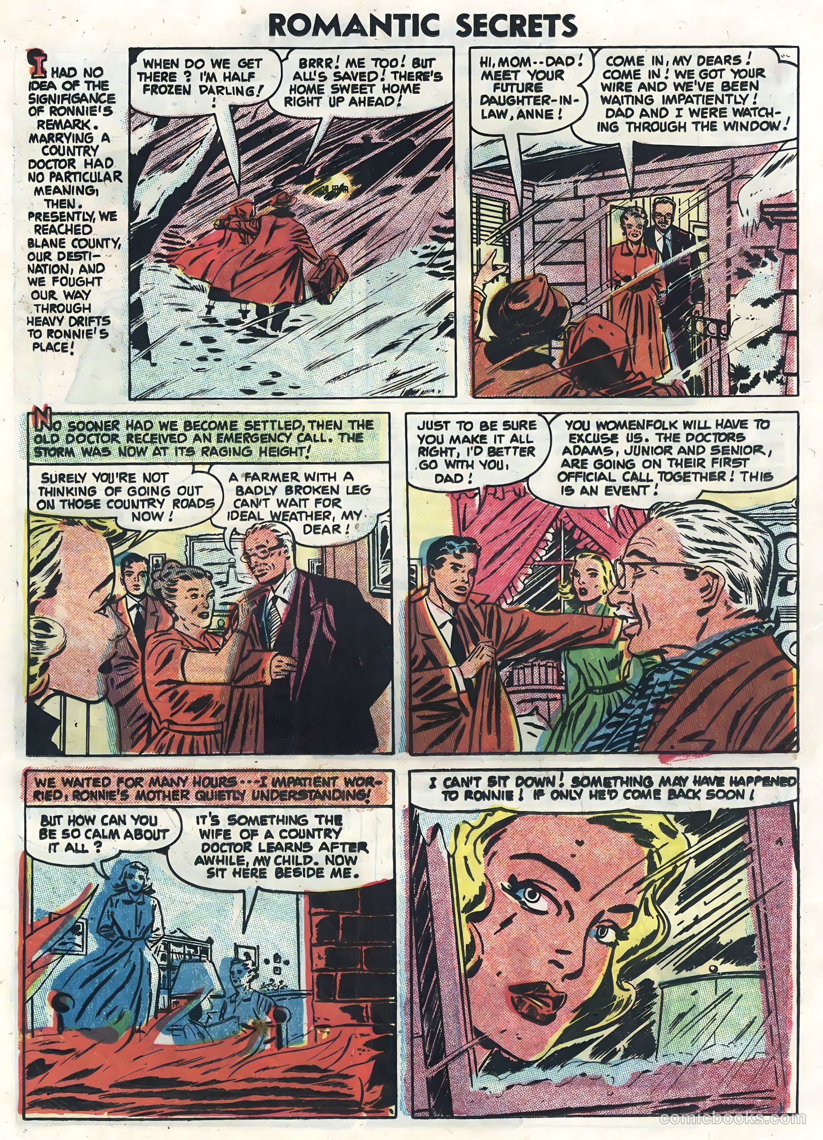 Romantic Secrets #5 (1955) — page 20 of 36