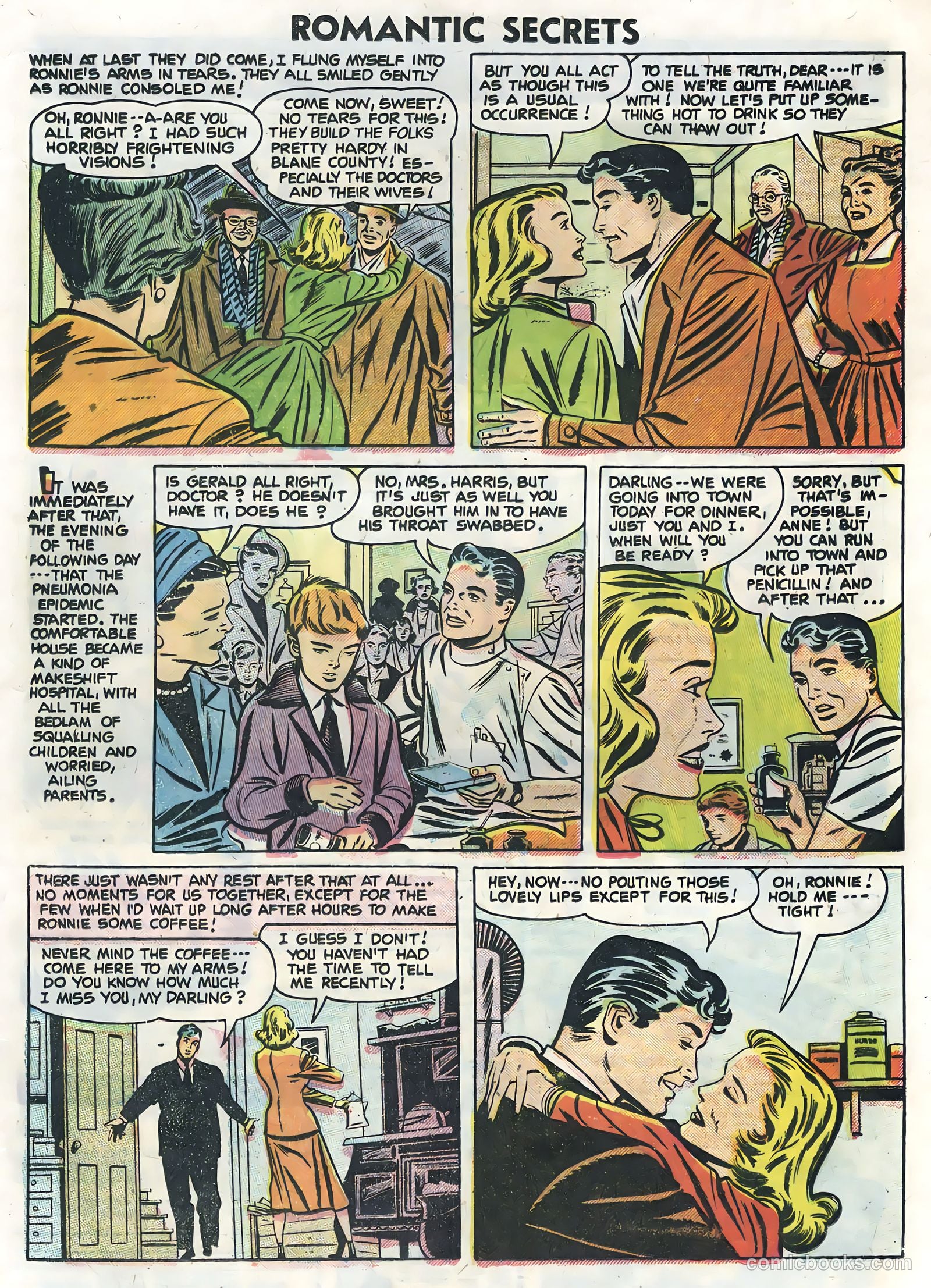 Romantic Secrets #5 (1955) — page 21 of 36
